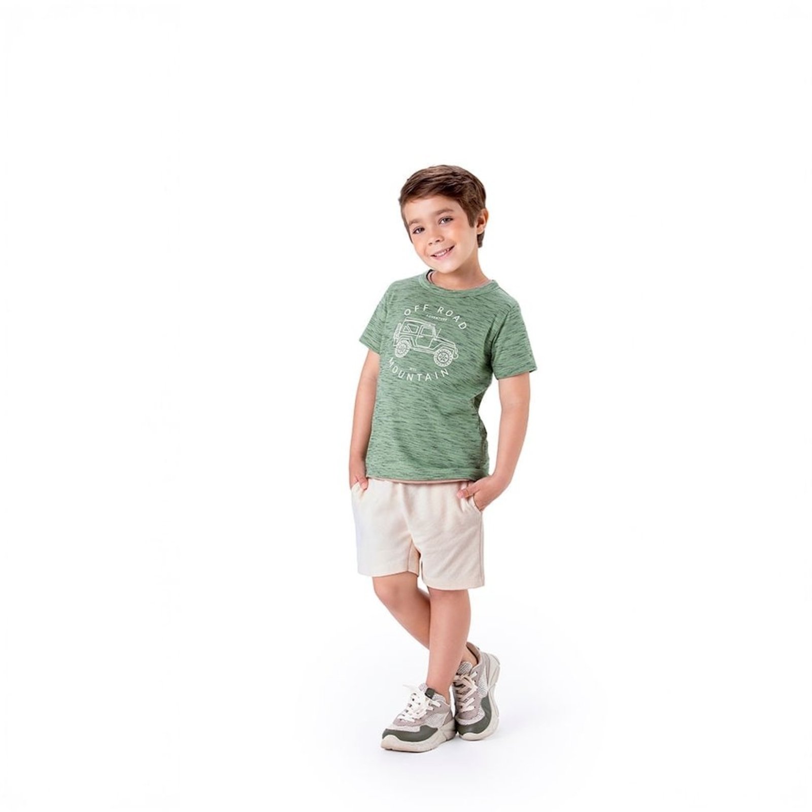 Infantil - Conjunto Curto Road Mountain Menino Marisol