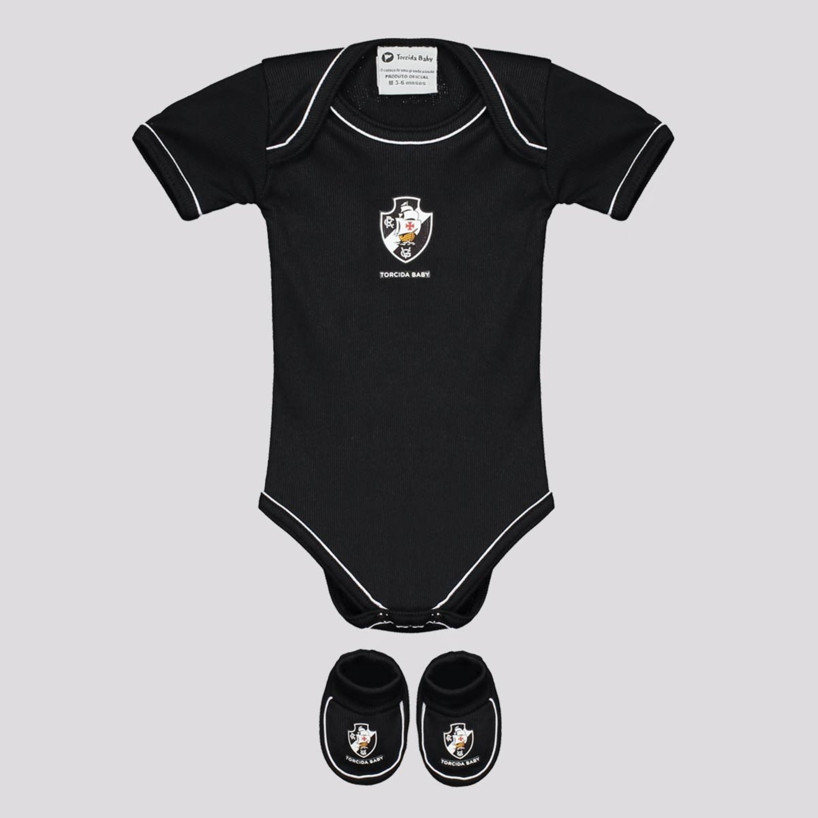 Infantil – Kit Body Vasco Preto