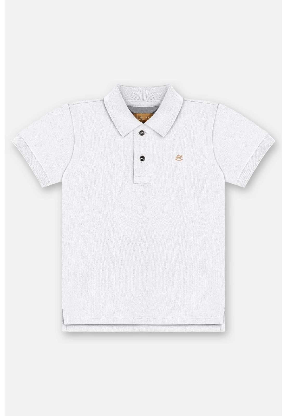 Infantil - Camisa Polo em Piquet Up Baby Branco