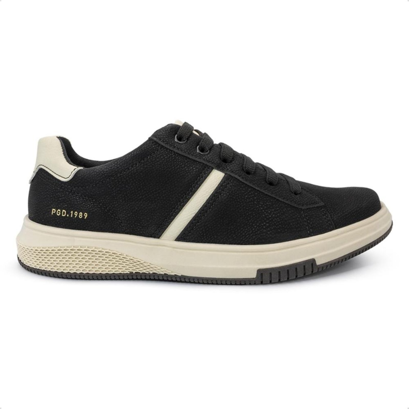 Sapatênis Pegada Masculino District Casual 172402 Preto