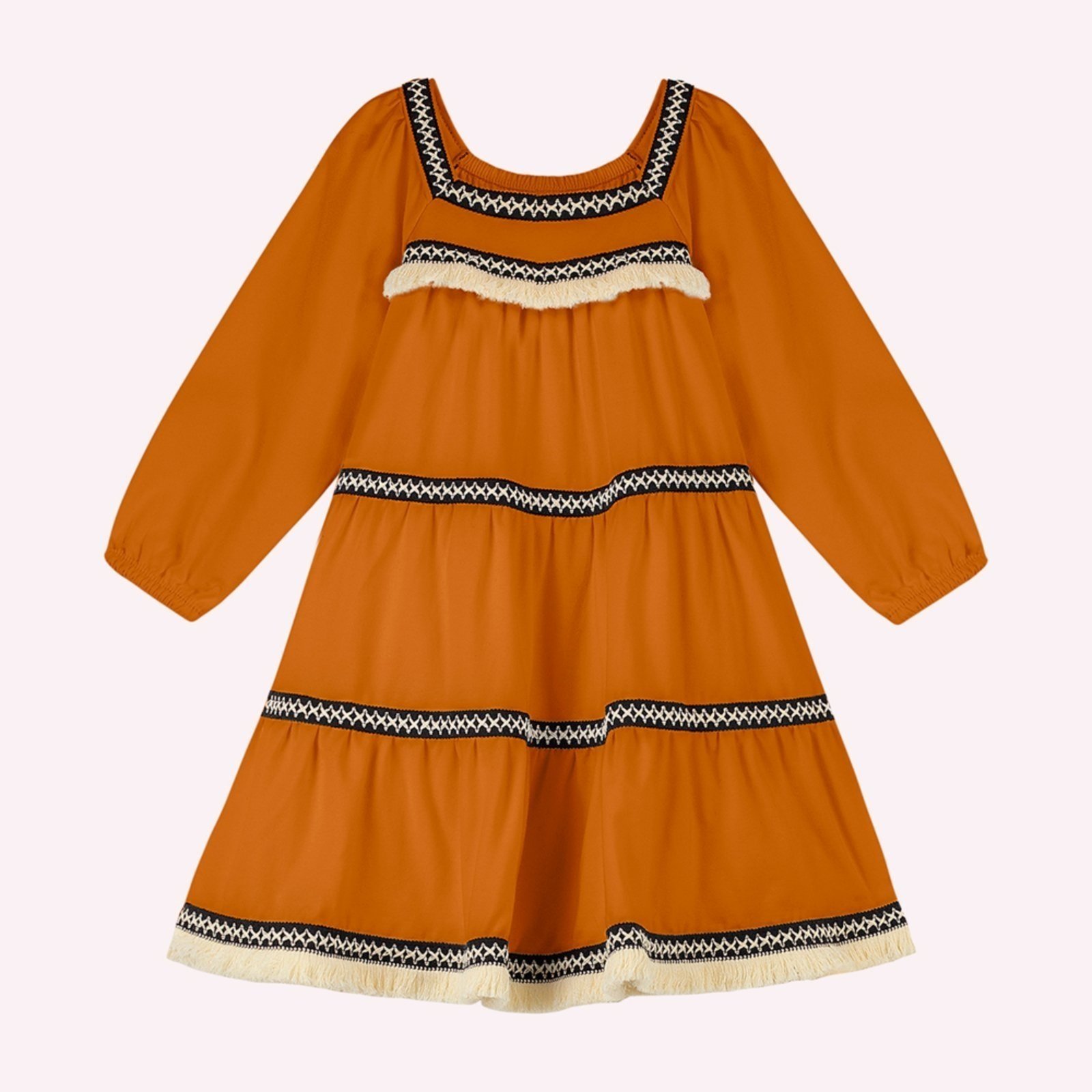 Infantil - Vestido Menina com Aviamentos Nanai