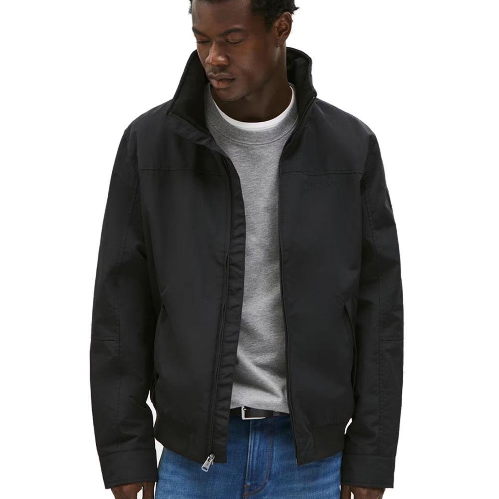 Vista 2 Jaqueta Tommy Hilfiger IM Regatta Jacket Masculina Preta preto Tommy Hilfiger preto