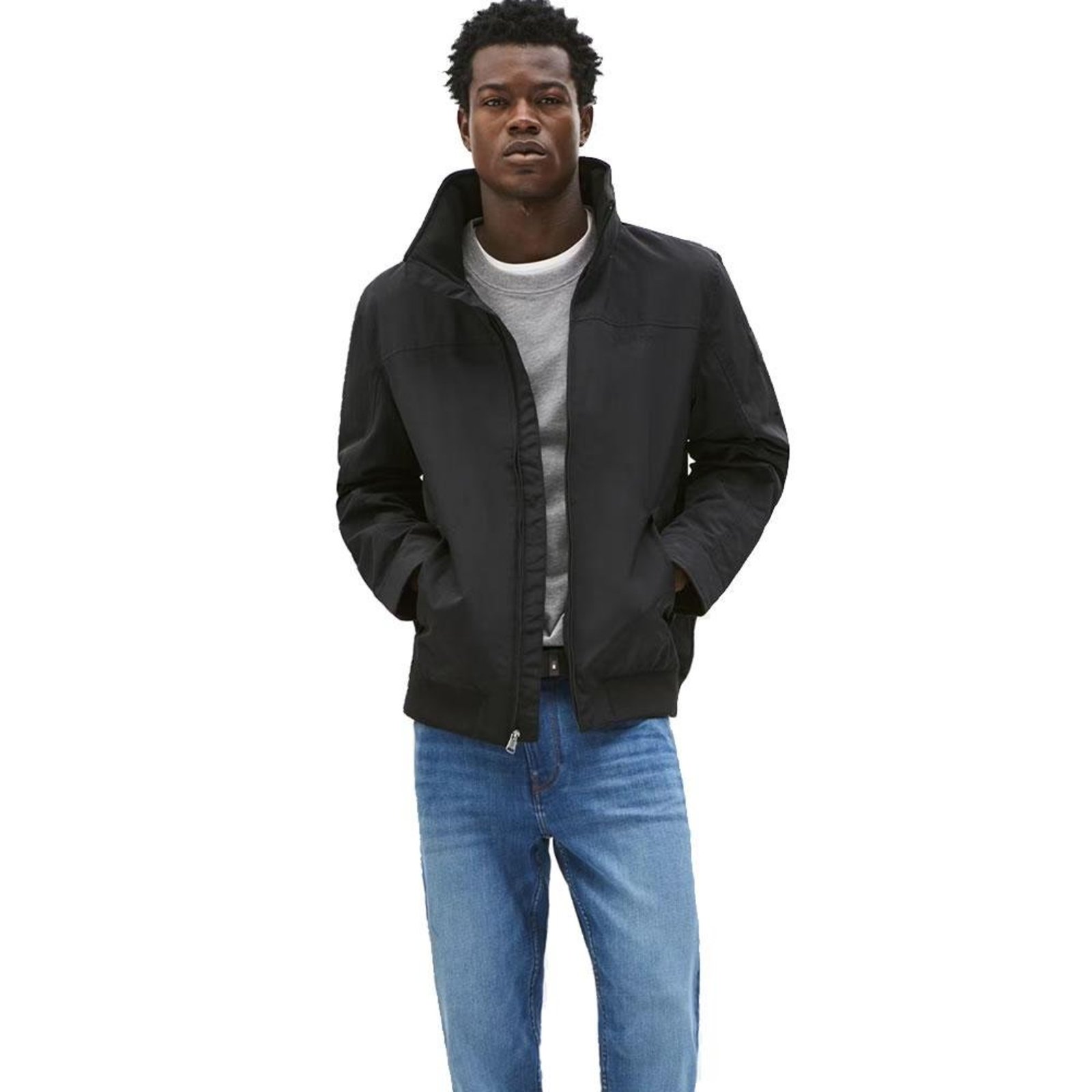 Vista 3 Jaqueta Tommy Hilfiger IM Regatta Jacket Masculina Preta preto Tommy Hilfiger preto
