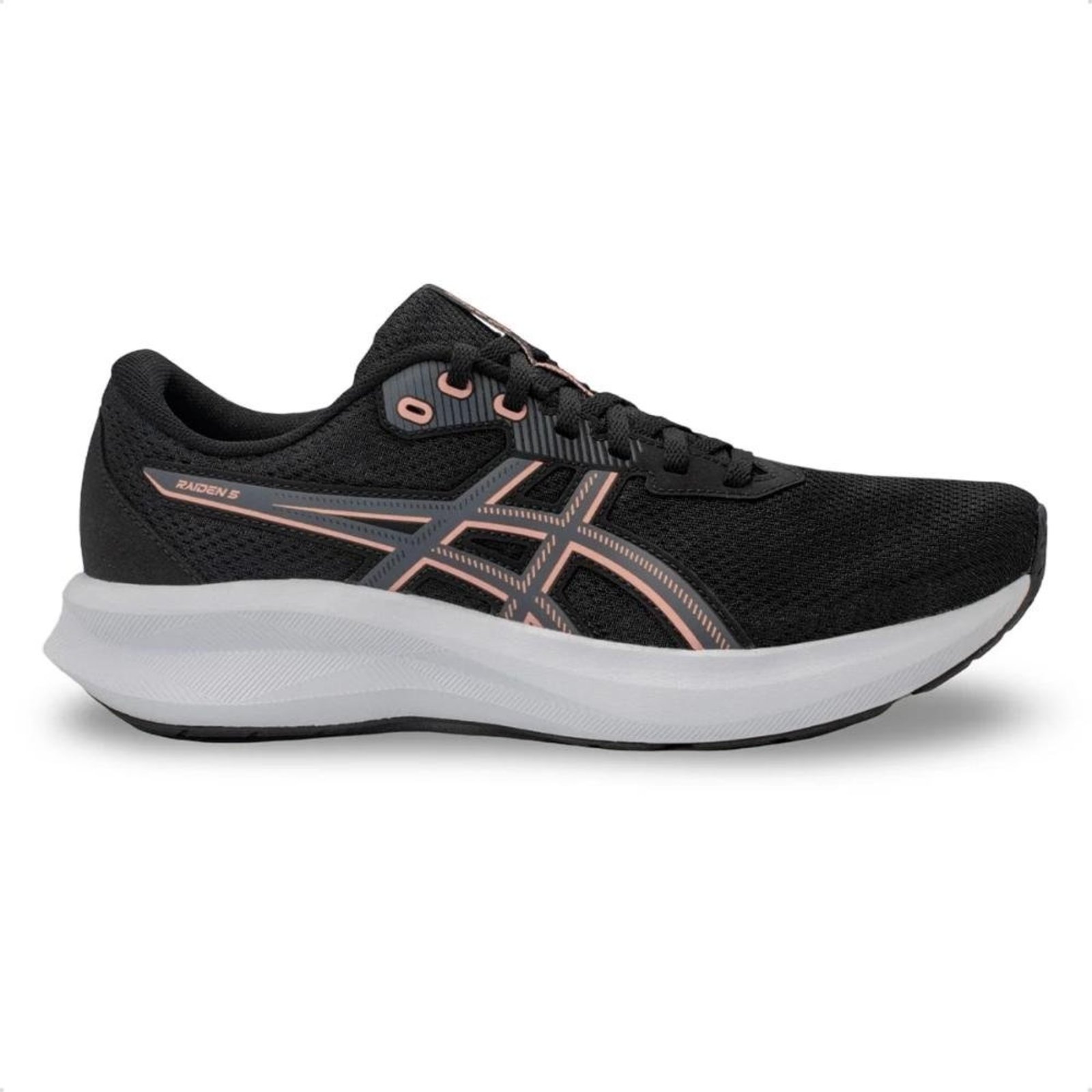 Tênis Asics Feminino Raiden 5 Corrida Preto
