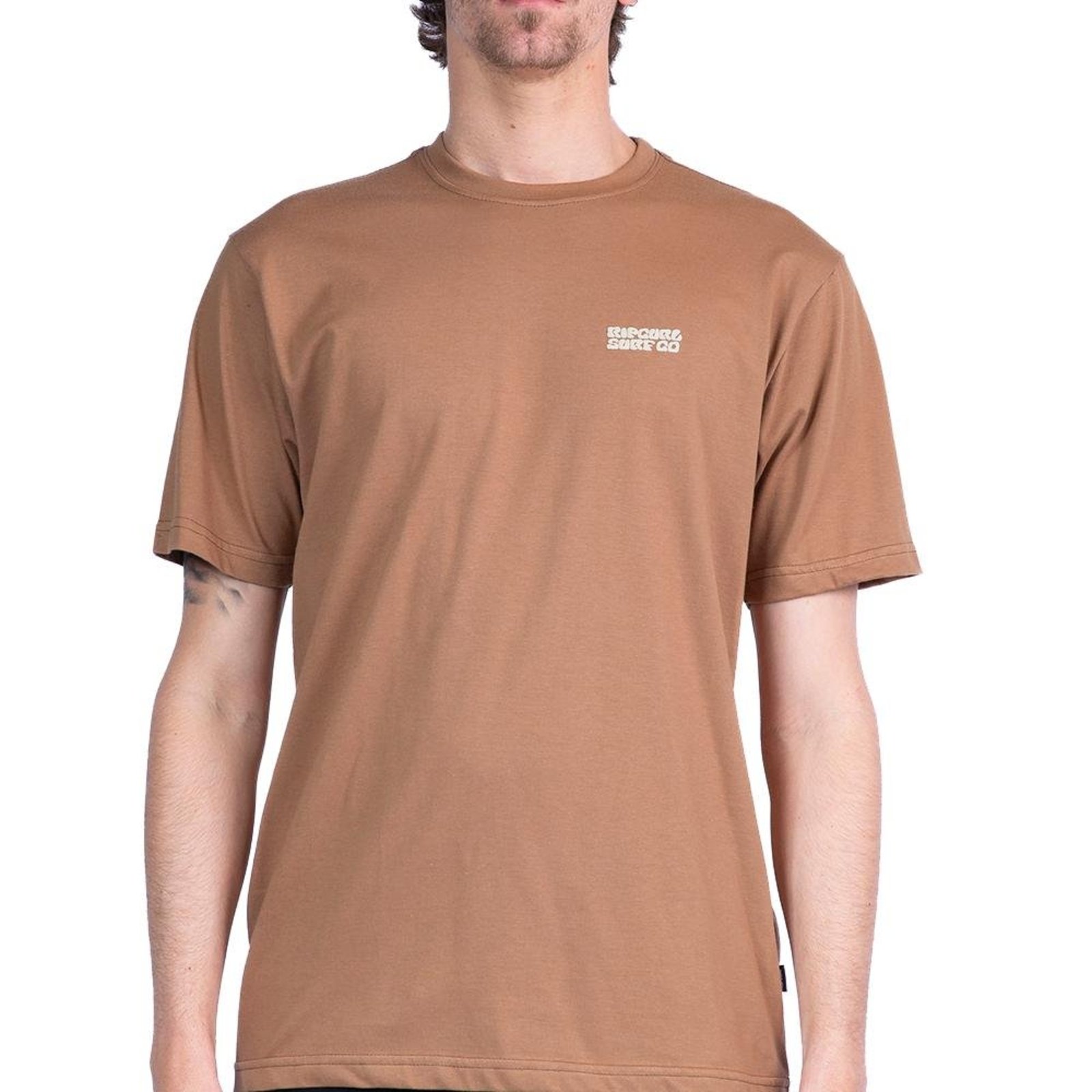 Camiseta Rip Curl Easy WT26 Masculina Mocha