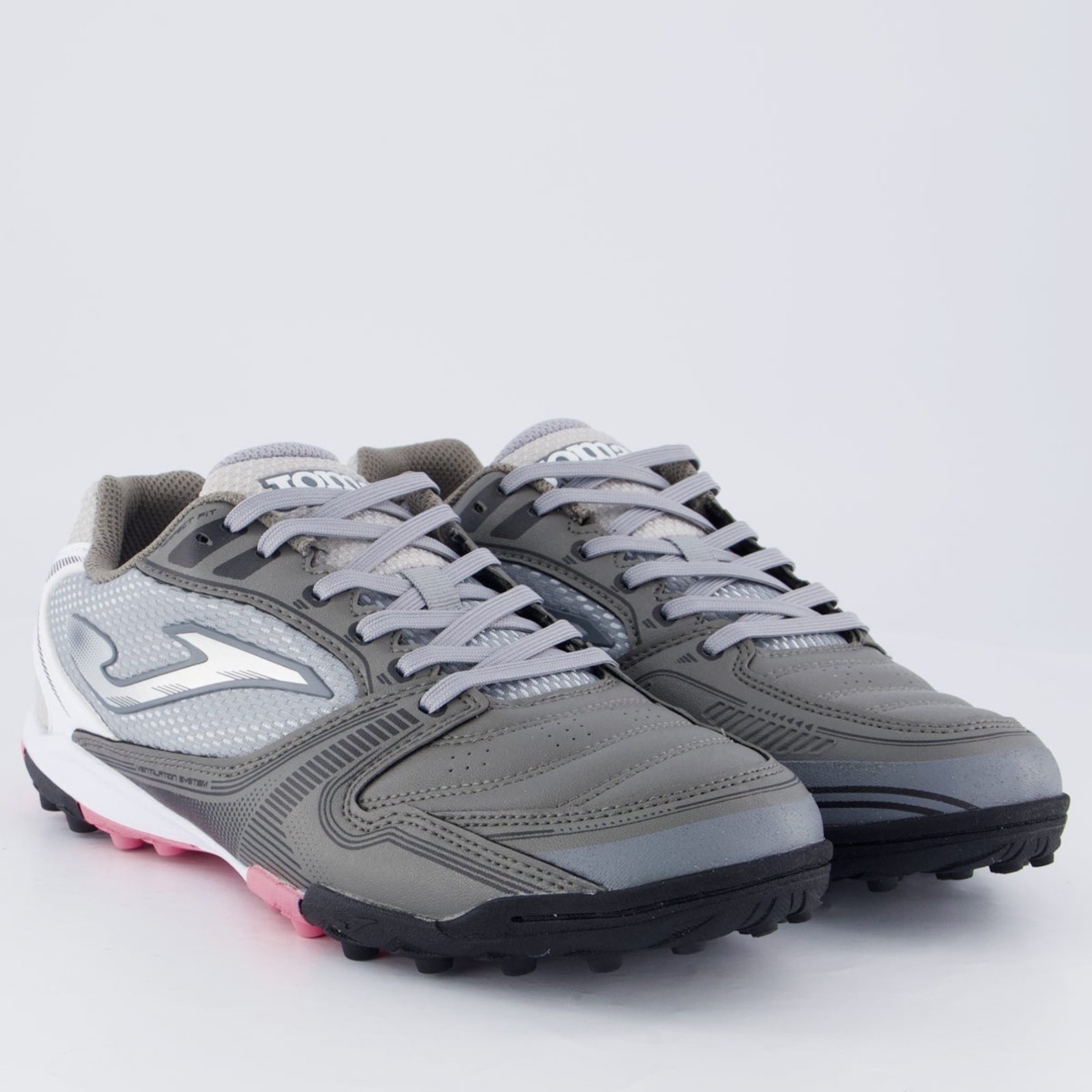 Vista 3 Chuteira Joma Dribling Society cinza Joma cinza