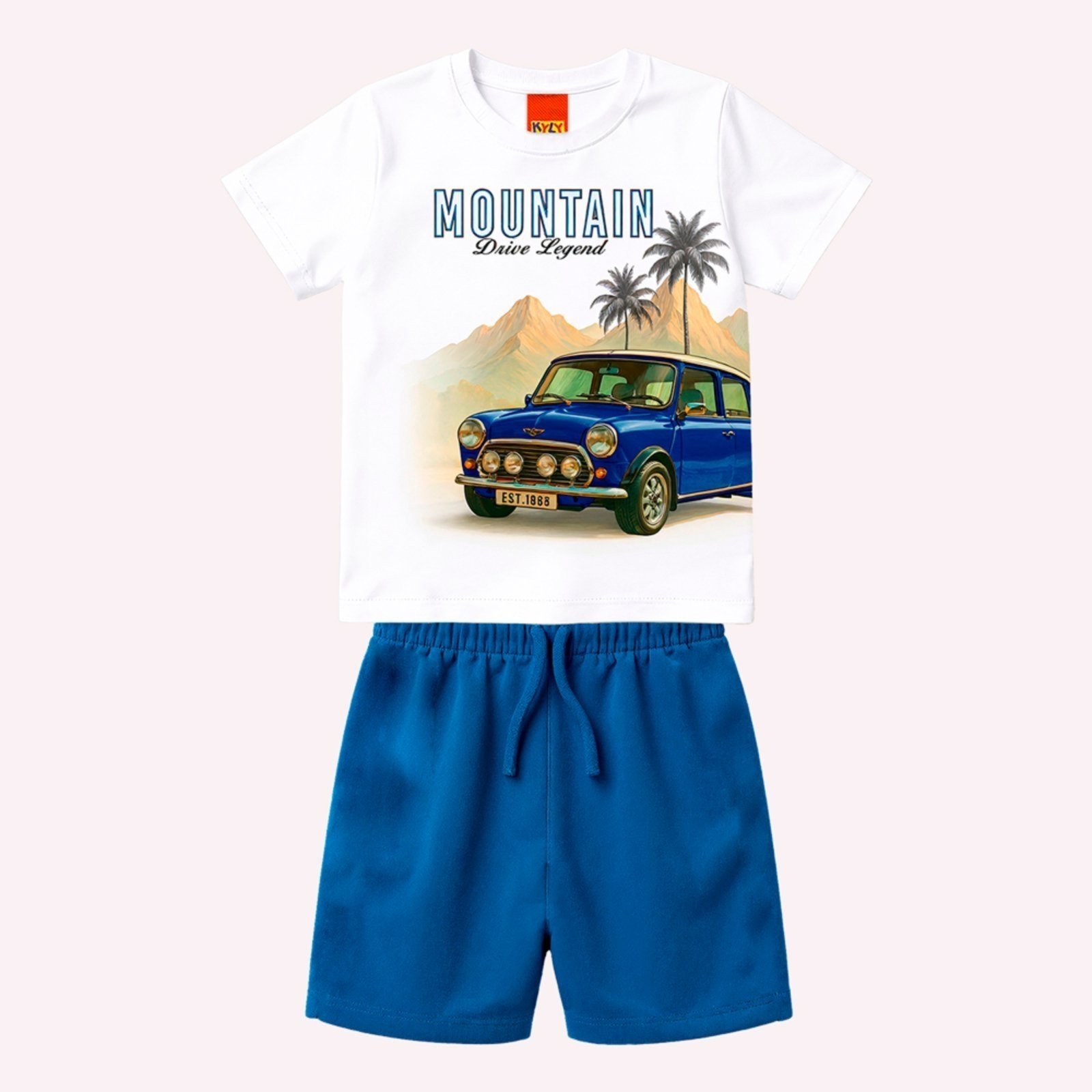 Infantil - Conjunto Carro Menino Kyly