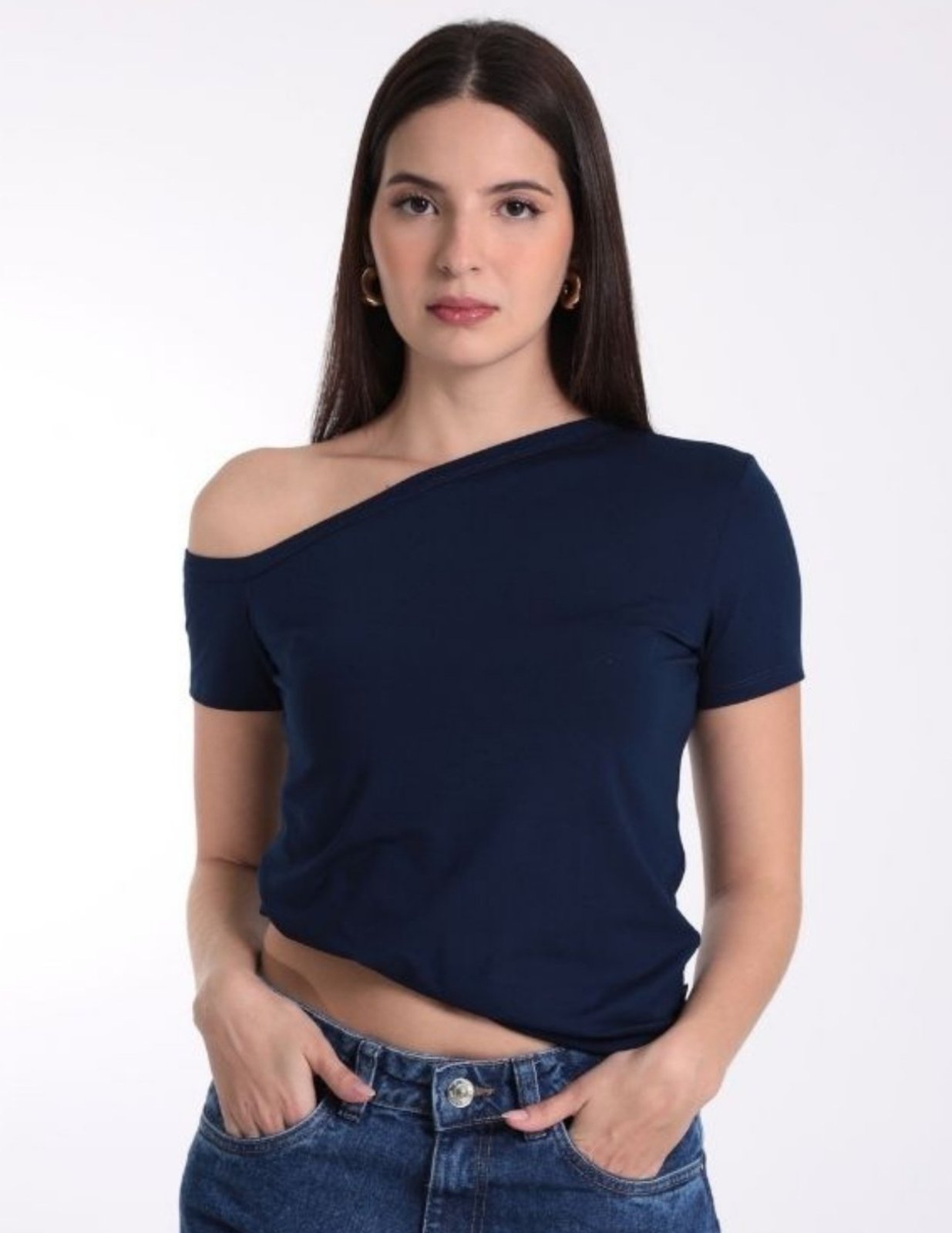 Blusa Feminina Decote Assimétrico Revanche - BL.FEM.00276