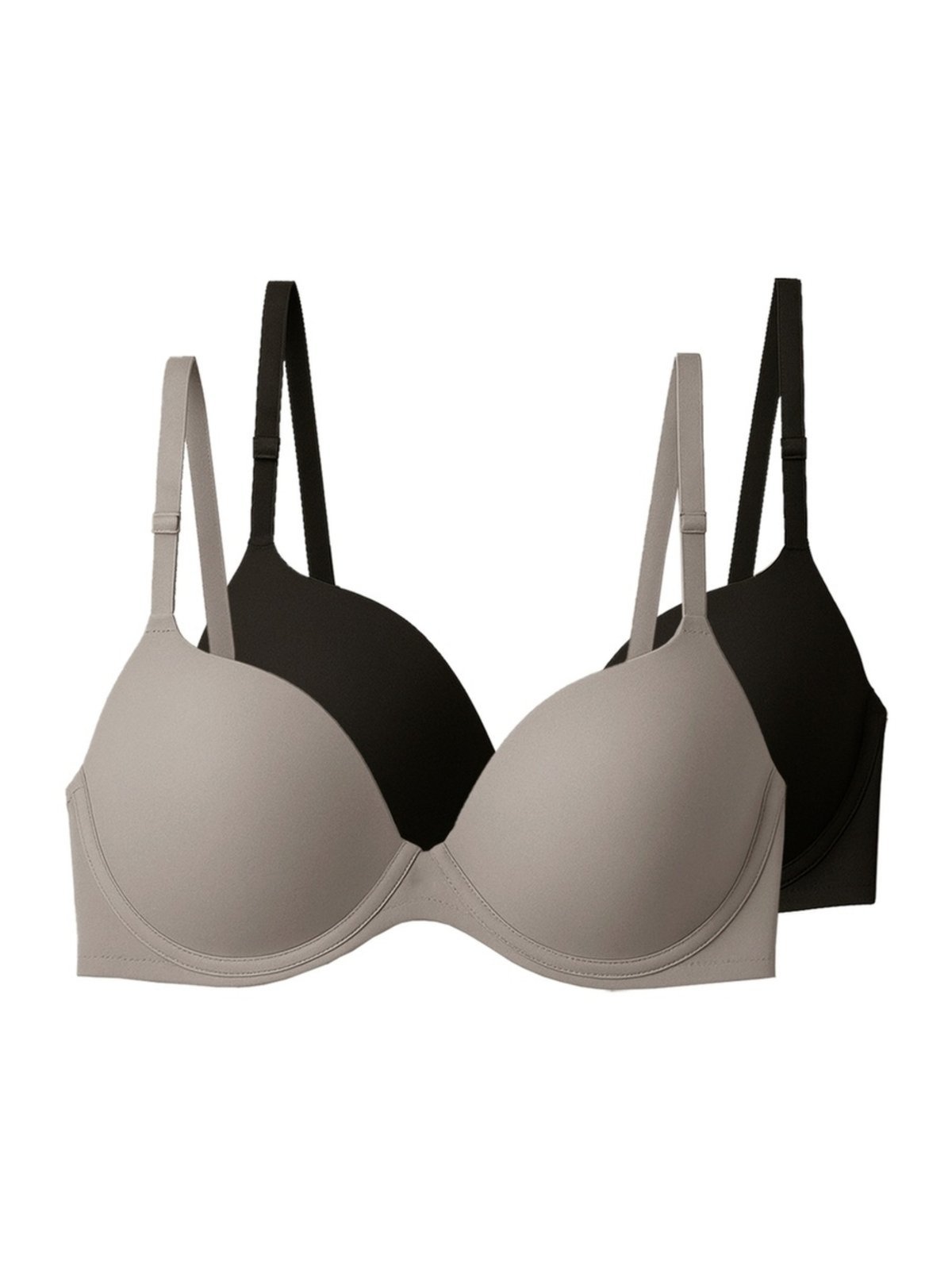 Kit com 2 Sutiãs com Aro e Bojo Push Up Liz 51690 Taça B
