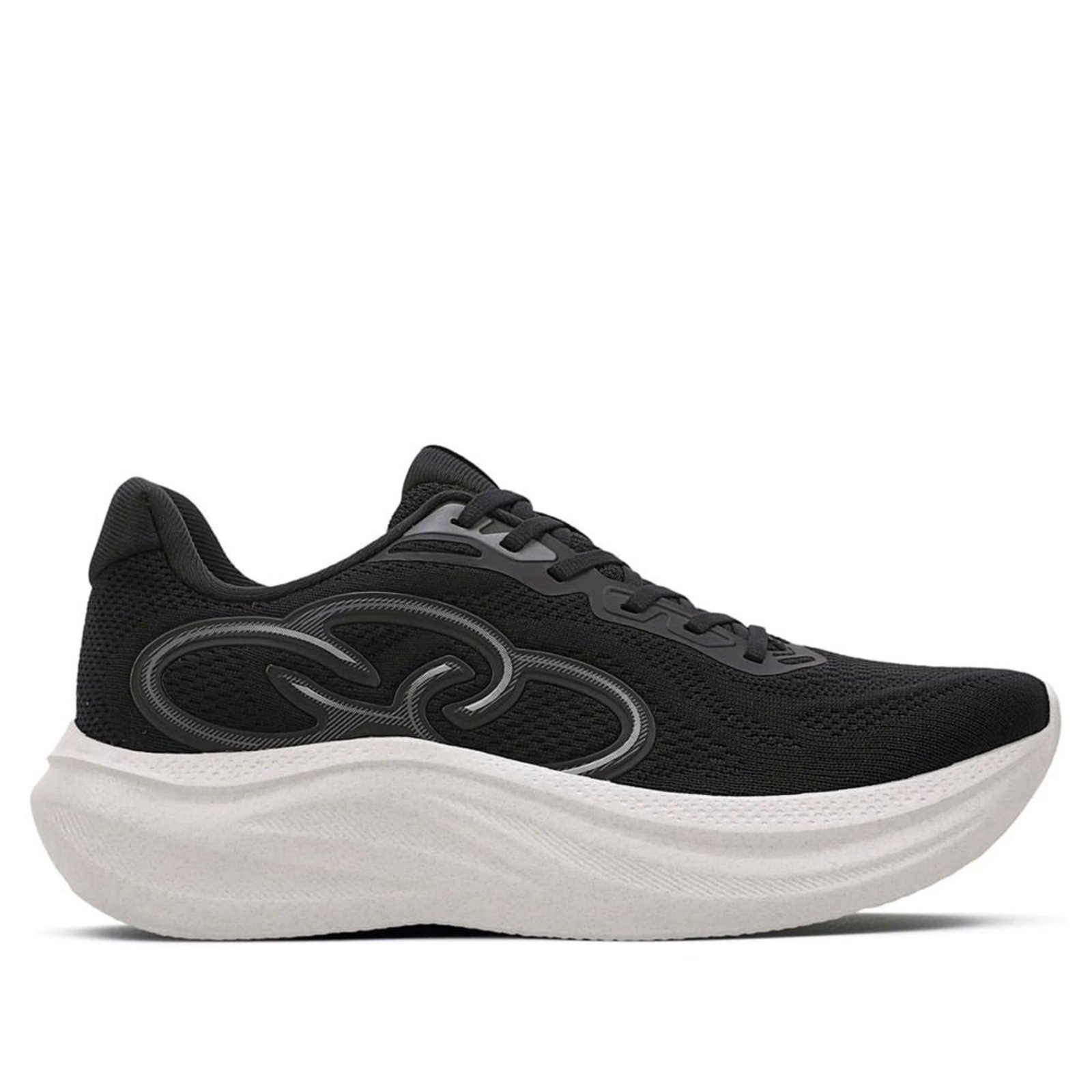 Tênis Unissex Olympikus Rush 419 Eleva+ Preto/Branco