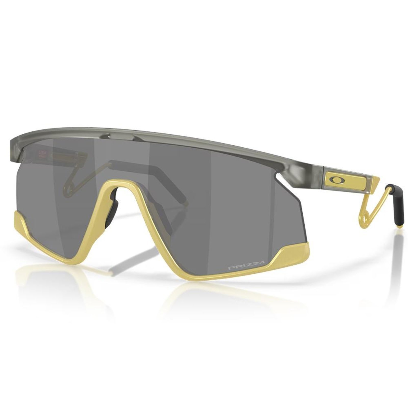 Vista 2 Óculos de Sol Oakley BXTR Metal Matte Grey Ink/Vintage Gold grafite grey grafite grey