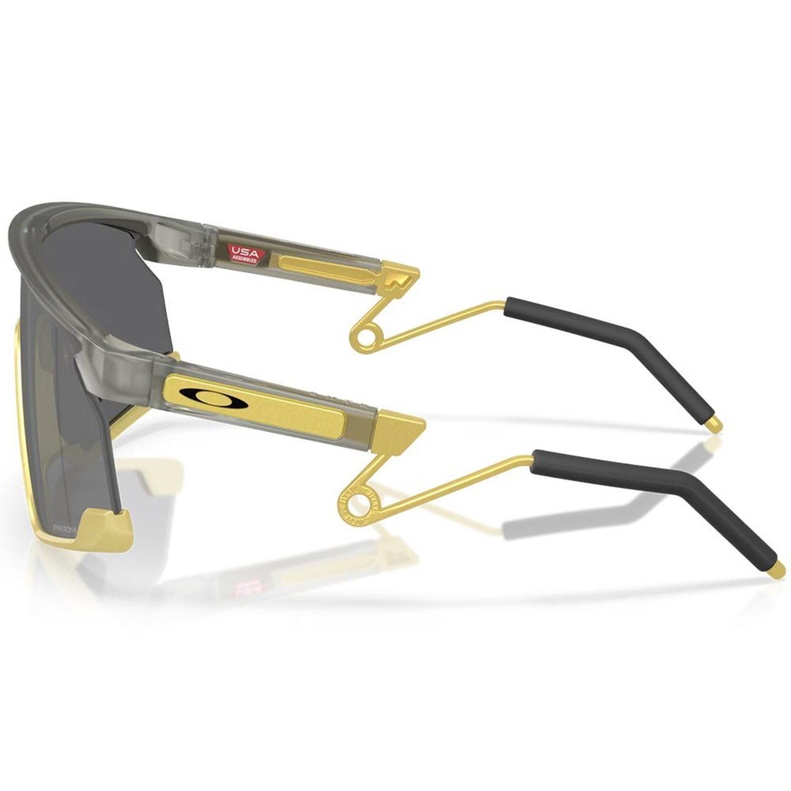 Vista 3 Óculos de Sol Oakley BXTR Metal Matte Grey Ink/Vintage Gold grafite grey grafite grey