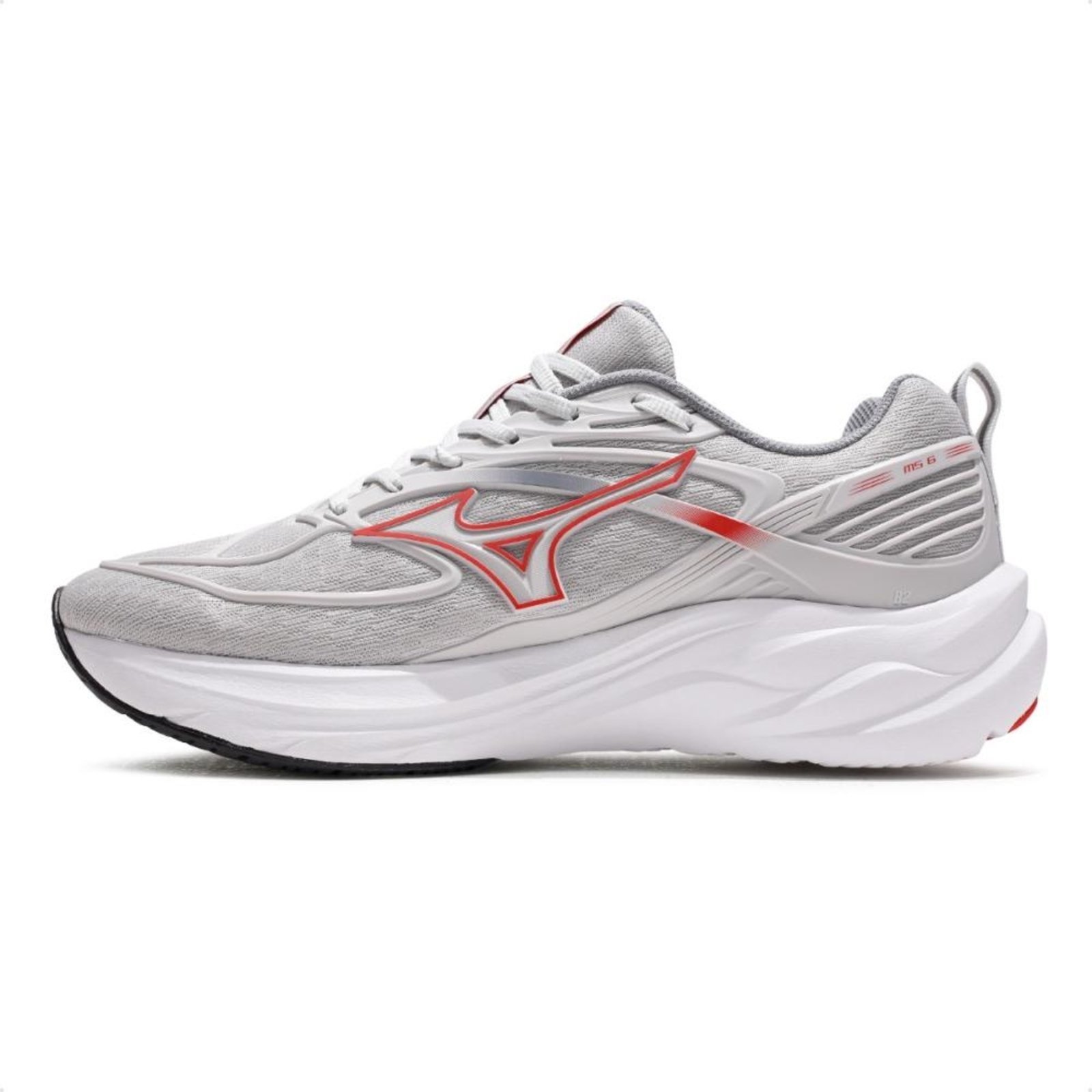 Vista 3 Tênis Mizuno Space 6 Unissex cinza Mizuno cinza