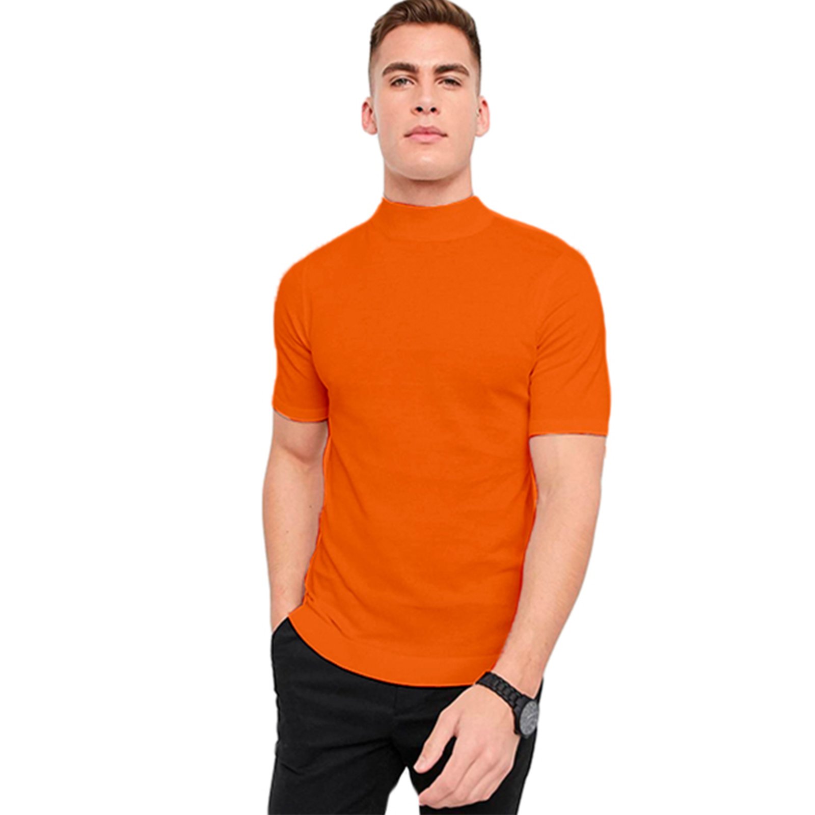 Camiseta Gola alta Stecchi