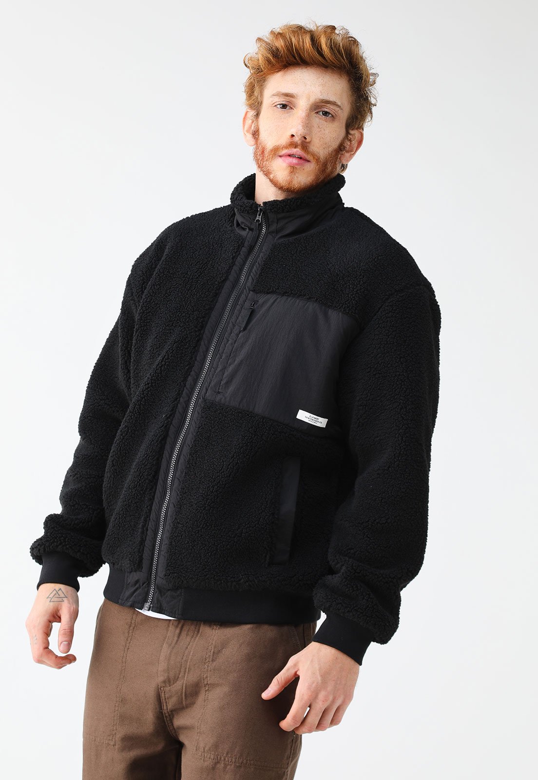 Jaqueta Element Sherpa Preta