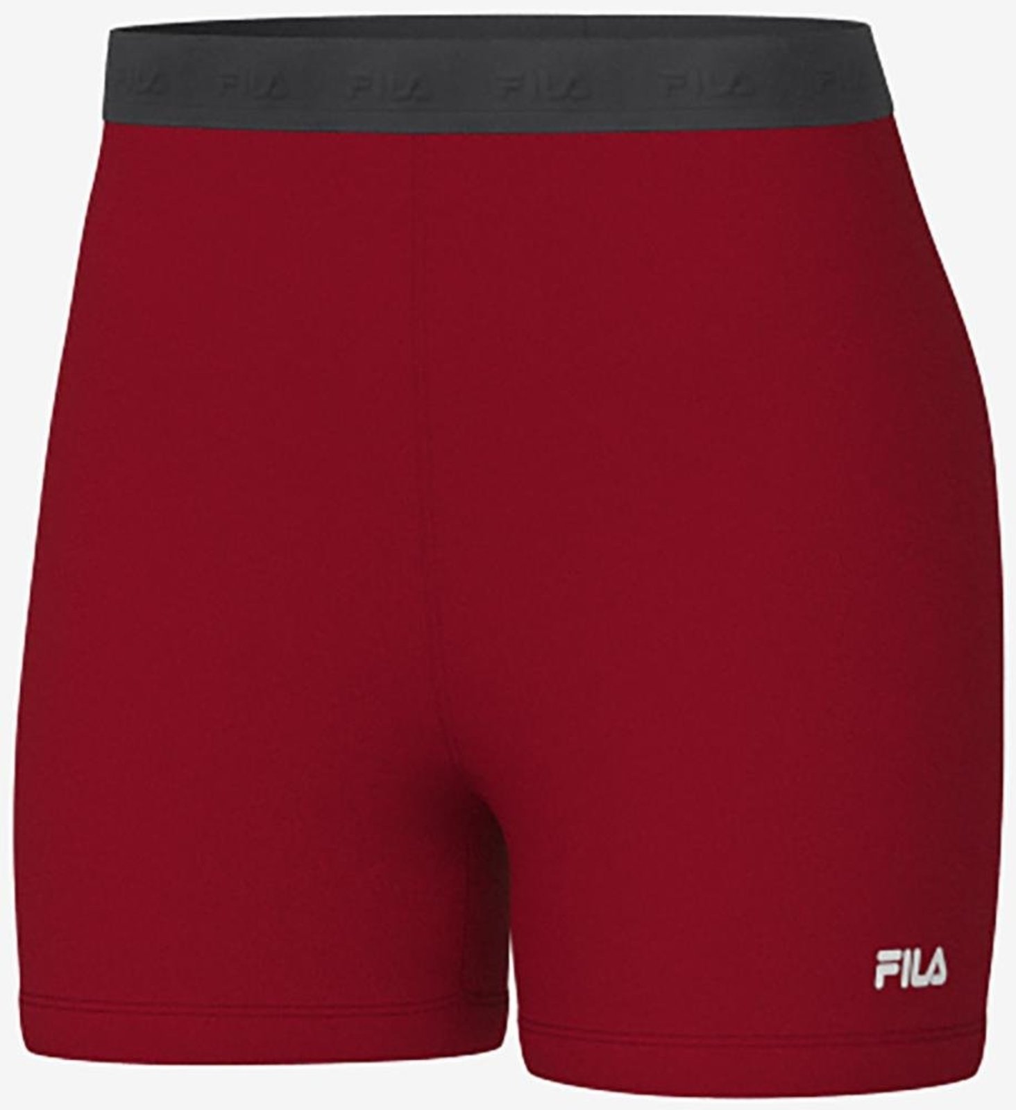 Shorts Fila Train Elastic V Feminino Vermelho