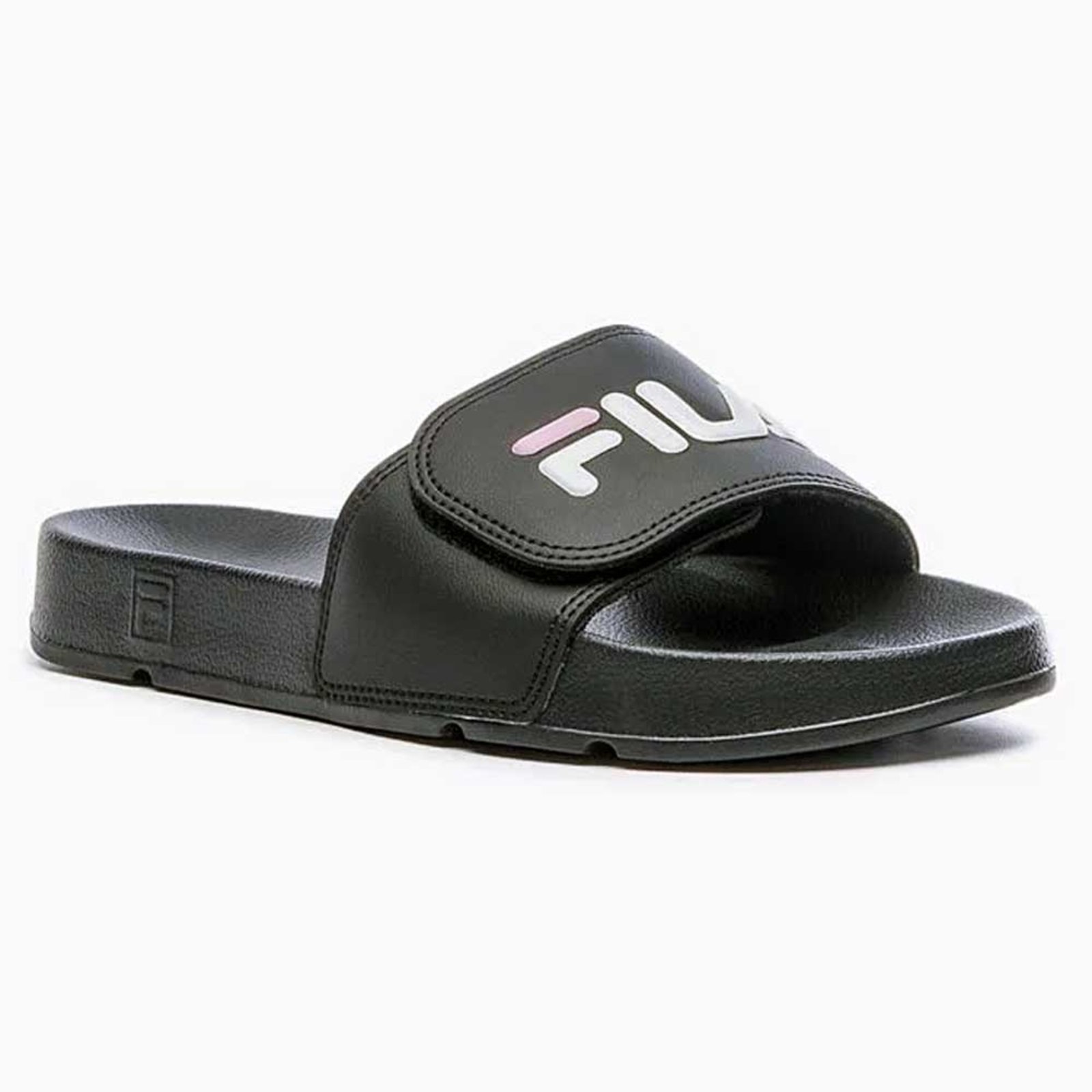 Chinelo Feminino Drifter VLC Preto Branco Rosa Fila F02SD006-6209