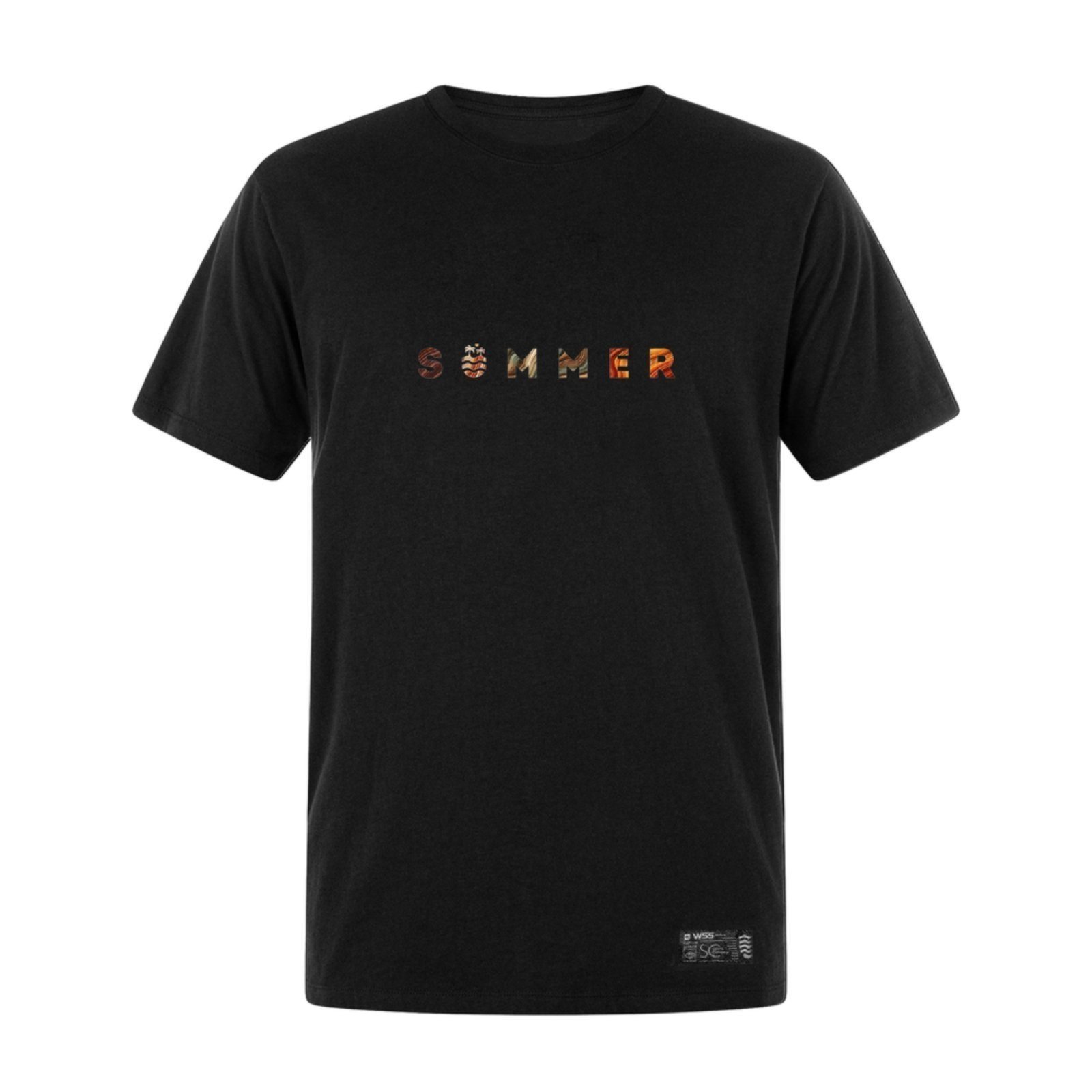Camiseta Plus Size Masculina Quick Summer Prime WSS Preto