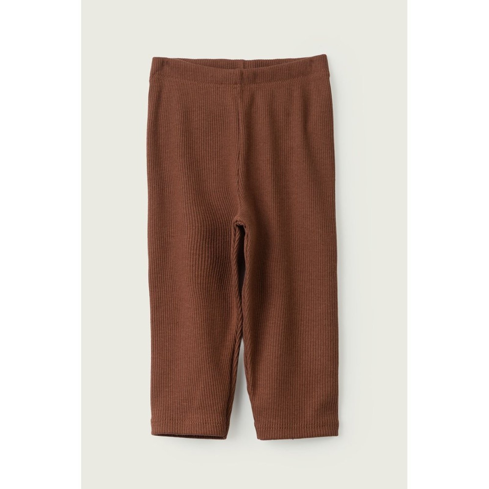 Infantil - Calça Canelada do Papai Marrom