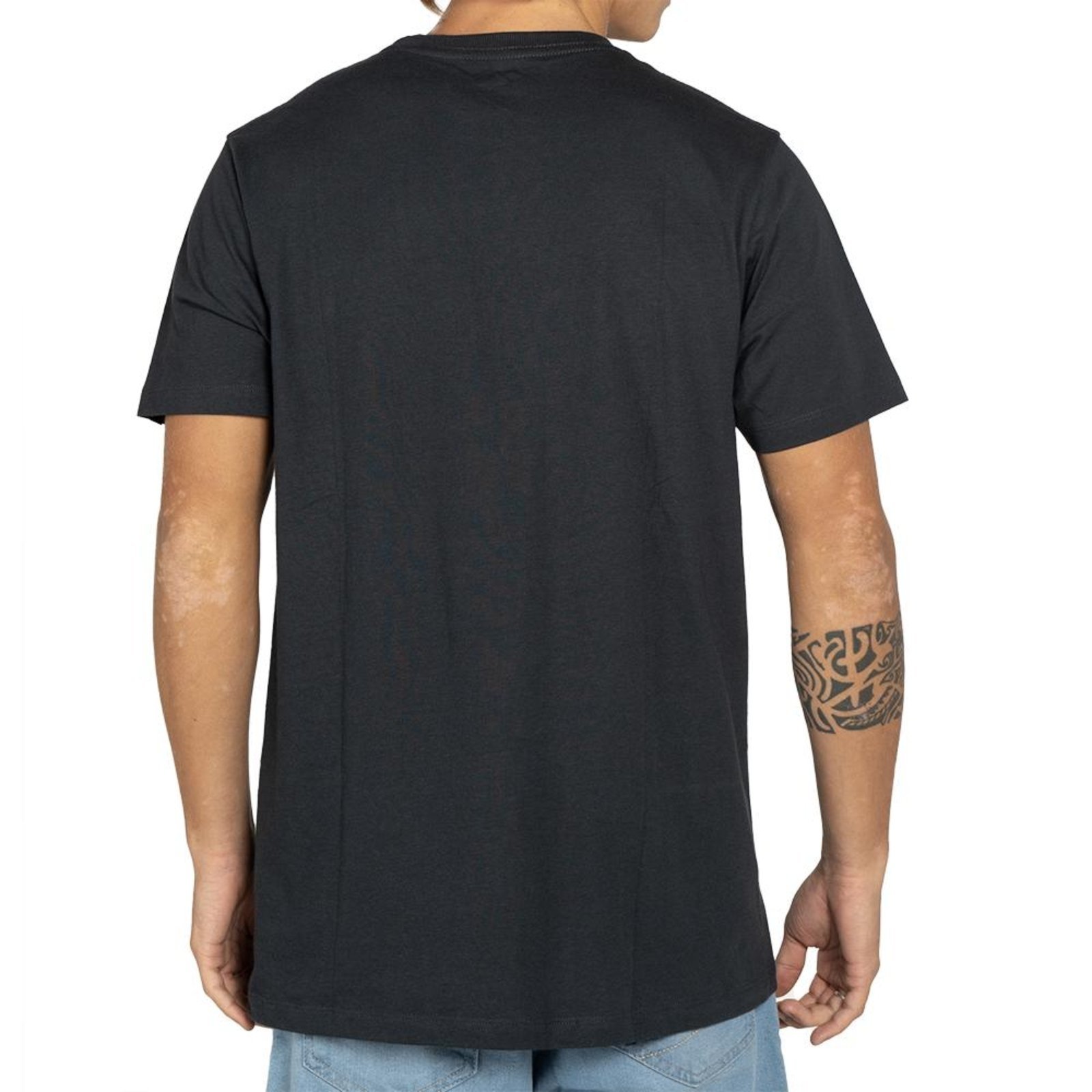 Camiseta Quiksilver Embroidery Plus Size WT25 Marinho