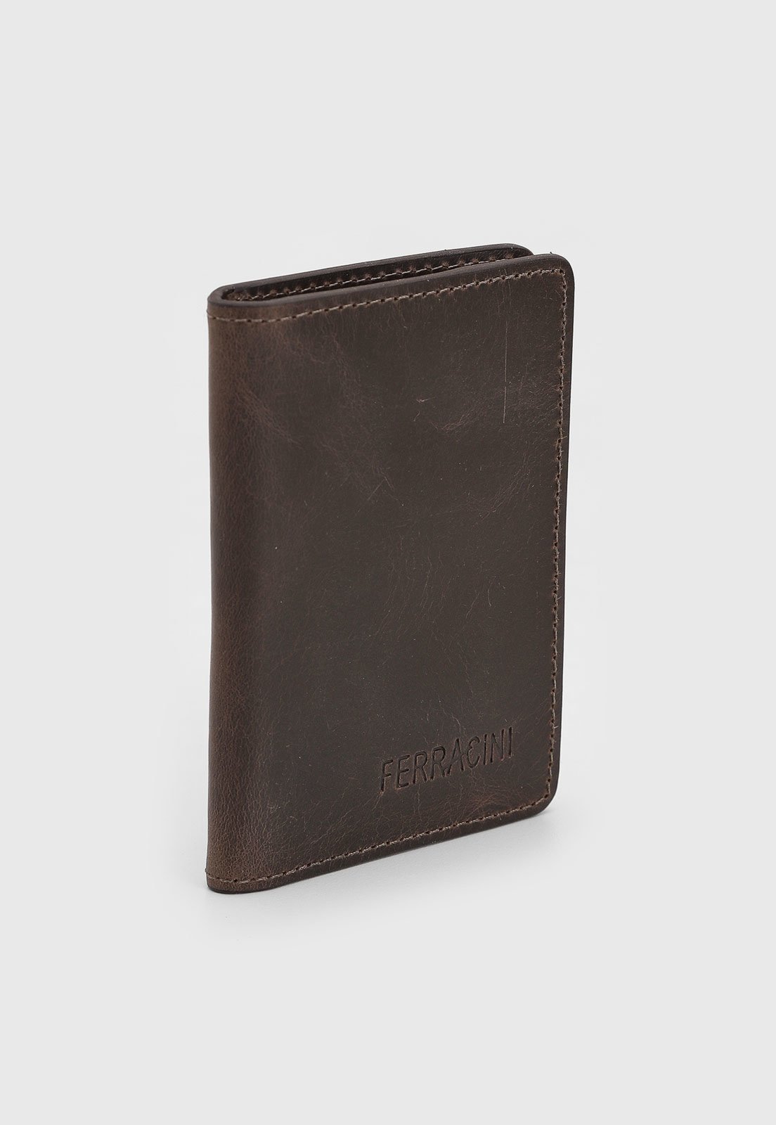 Carteira Masculina Ferracini Lisa Café