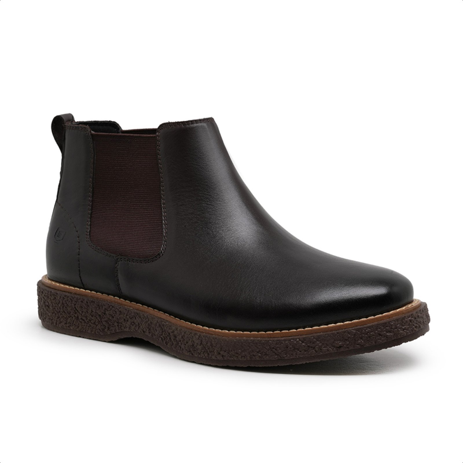 Bota Chelsea Casual Masculina Malbork Couro Marrom 1302_21