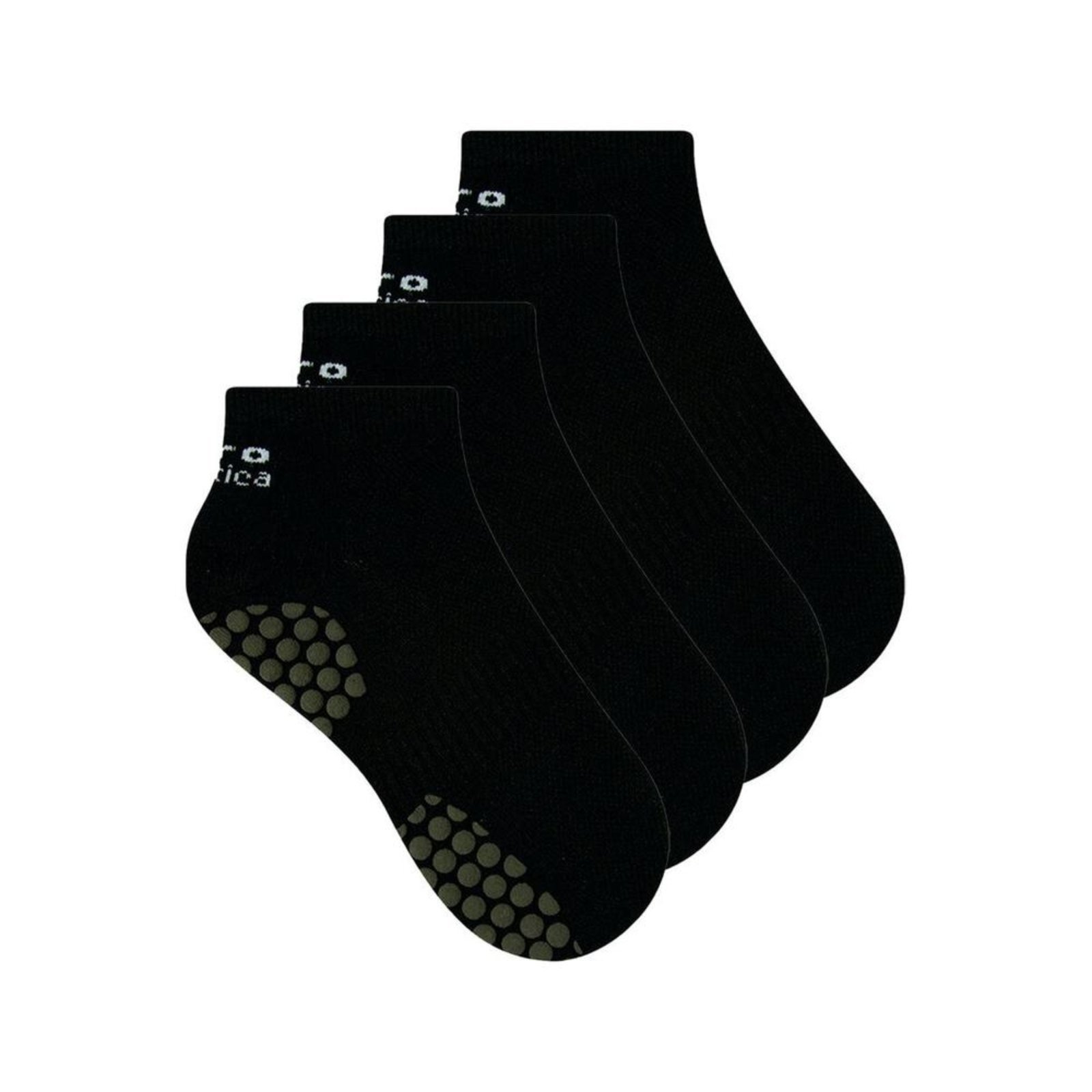 Kit com 4 Meias Hidroginástica Selene 4010-001 Preto