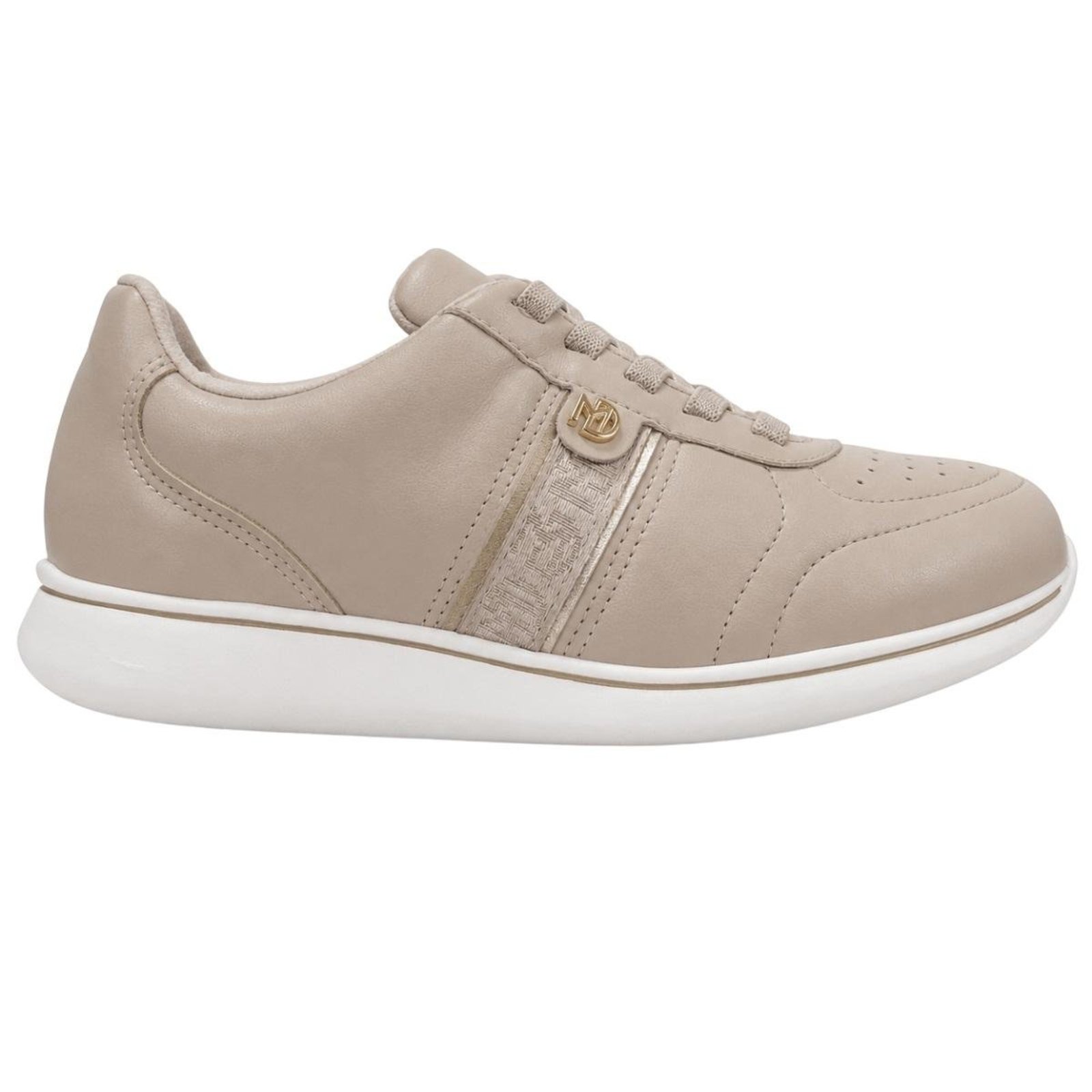 Tênis Casual Feminino Modare Ultra Conforto 7358.233 Bege
