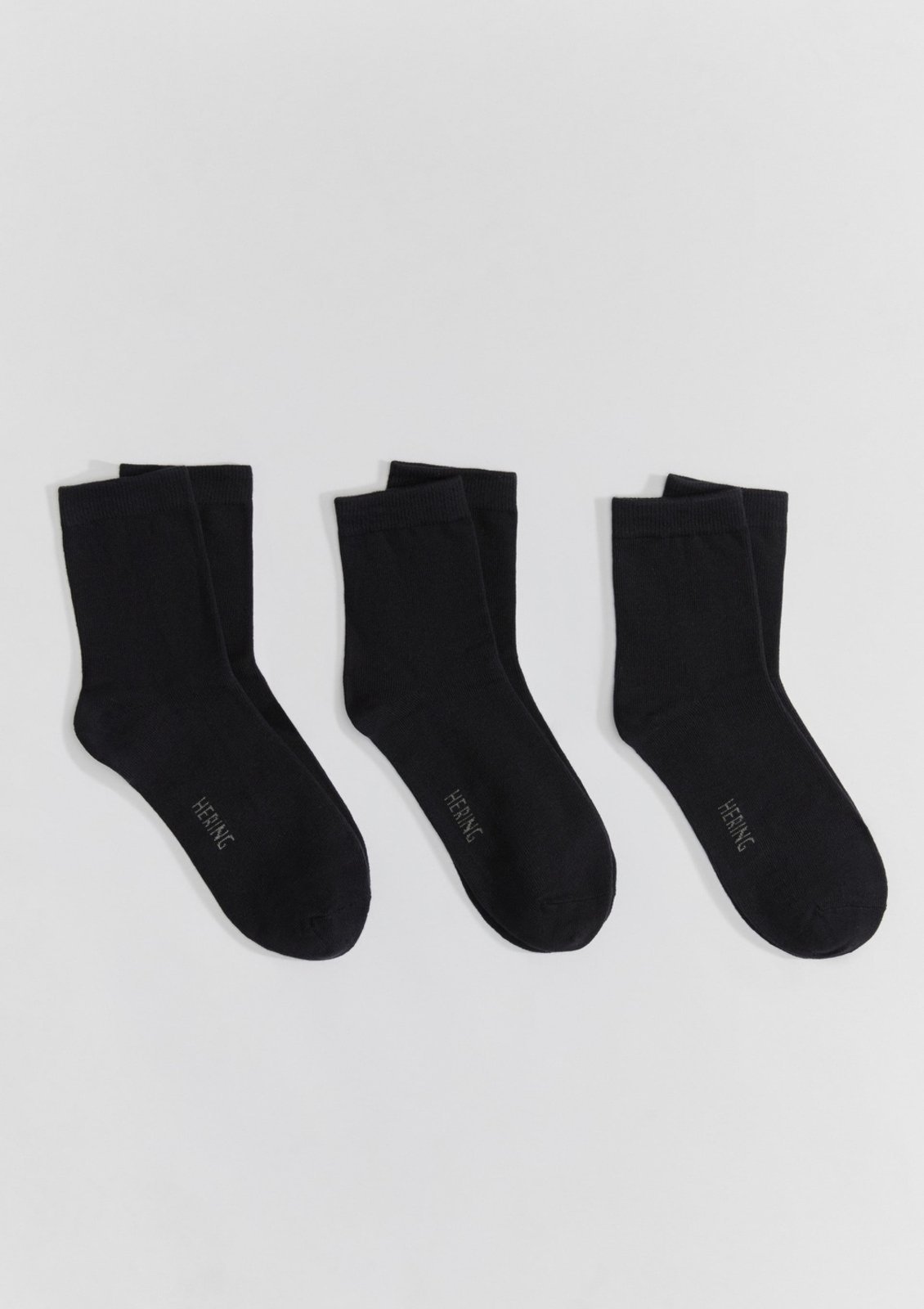 Kit 3 Pares De Meia Unissex Cano Médio