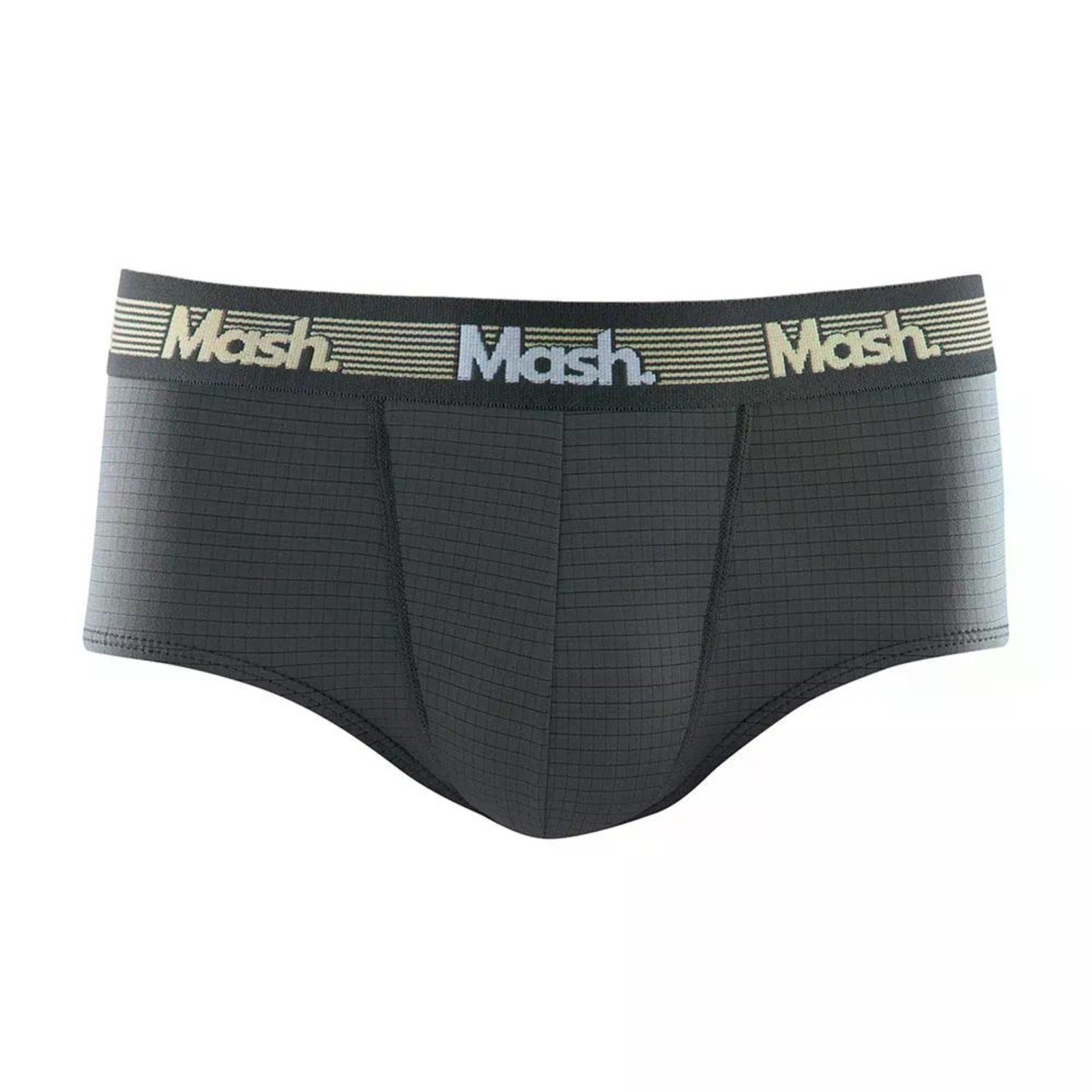 Vista 2 Cueca Slip Microfibra Active MASH cinza MASH cinza