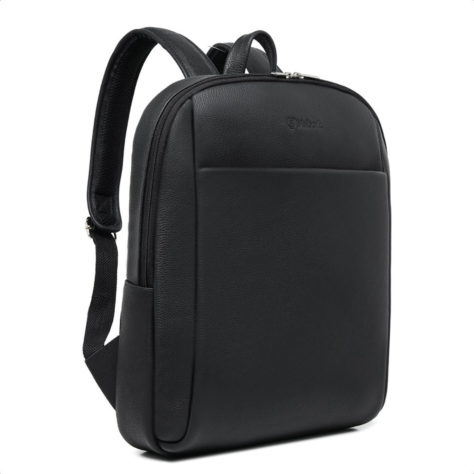 Mochila Executiva Malbork em Couro Floater Preta para Notebook M3_P