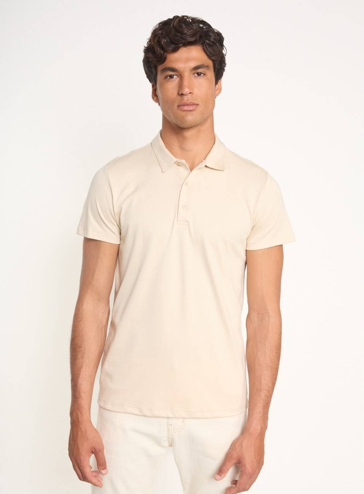 Polo Colcci Bege Taupe