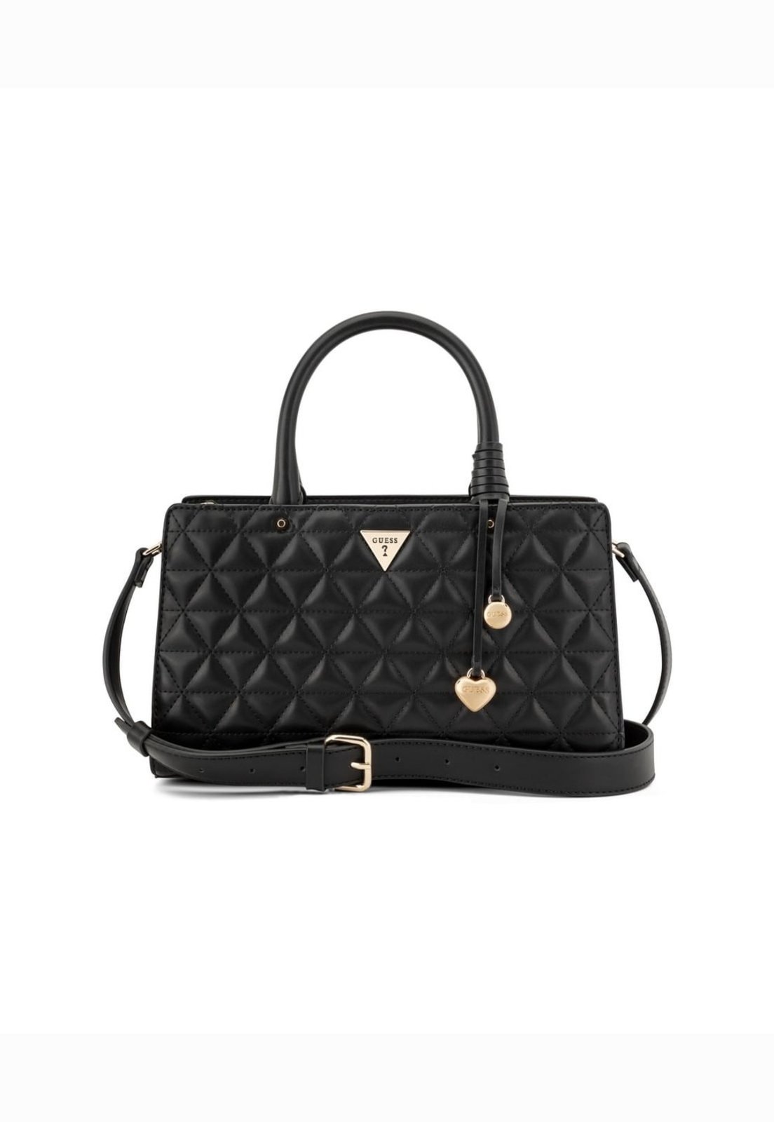 Bolsa Guess Katy Satchel Preto
