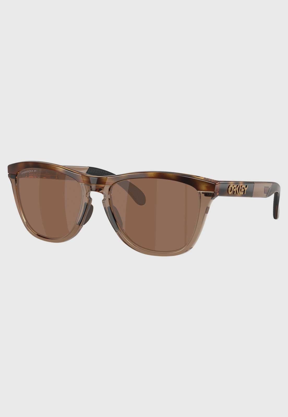 Óculos de Sol Oakley Frogskins Range XL Marrom Translúcido