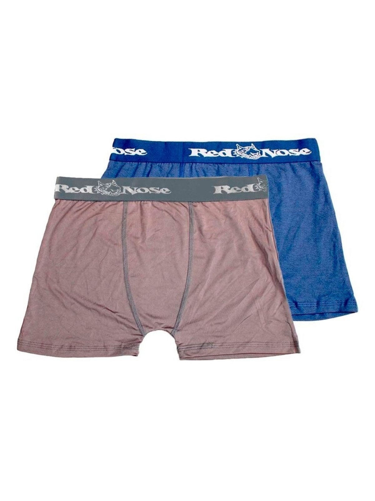 Kit com 2 Cuecas Boxer Red Nose 320 Azul