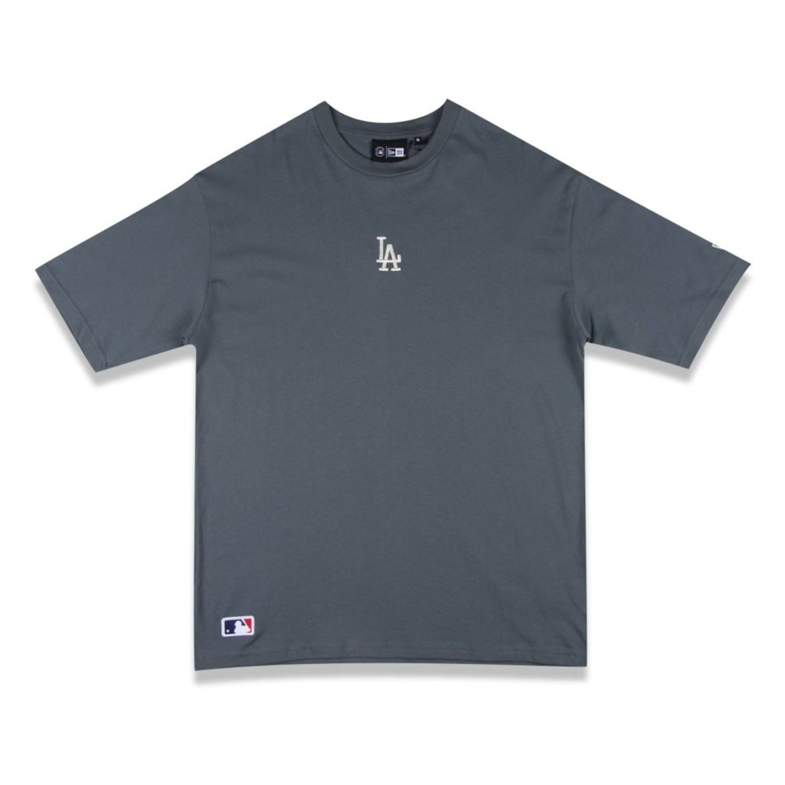 Camiseta New Era Regular Los Angeles Dodgers MLB Cinza