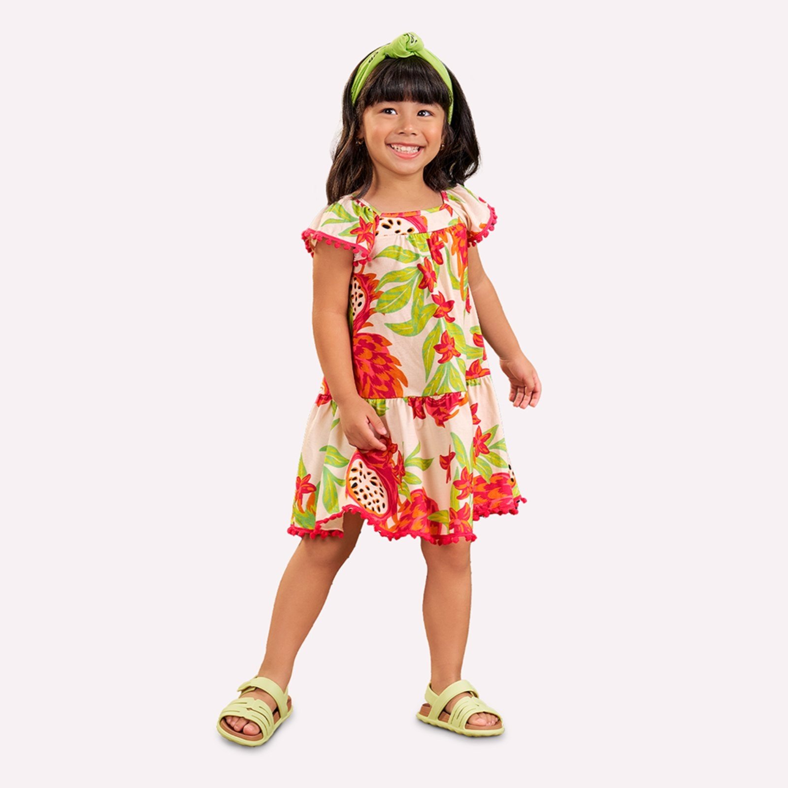 Infantil – Vestido Menina Fruta Nanai