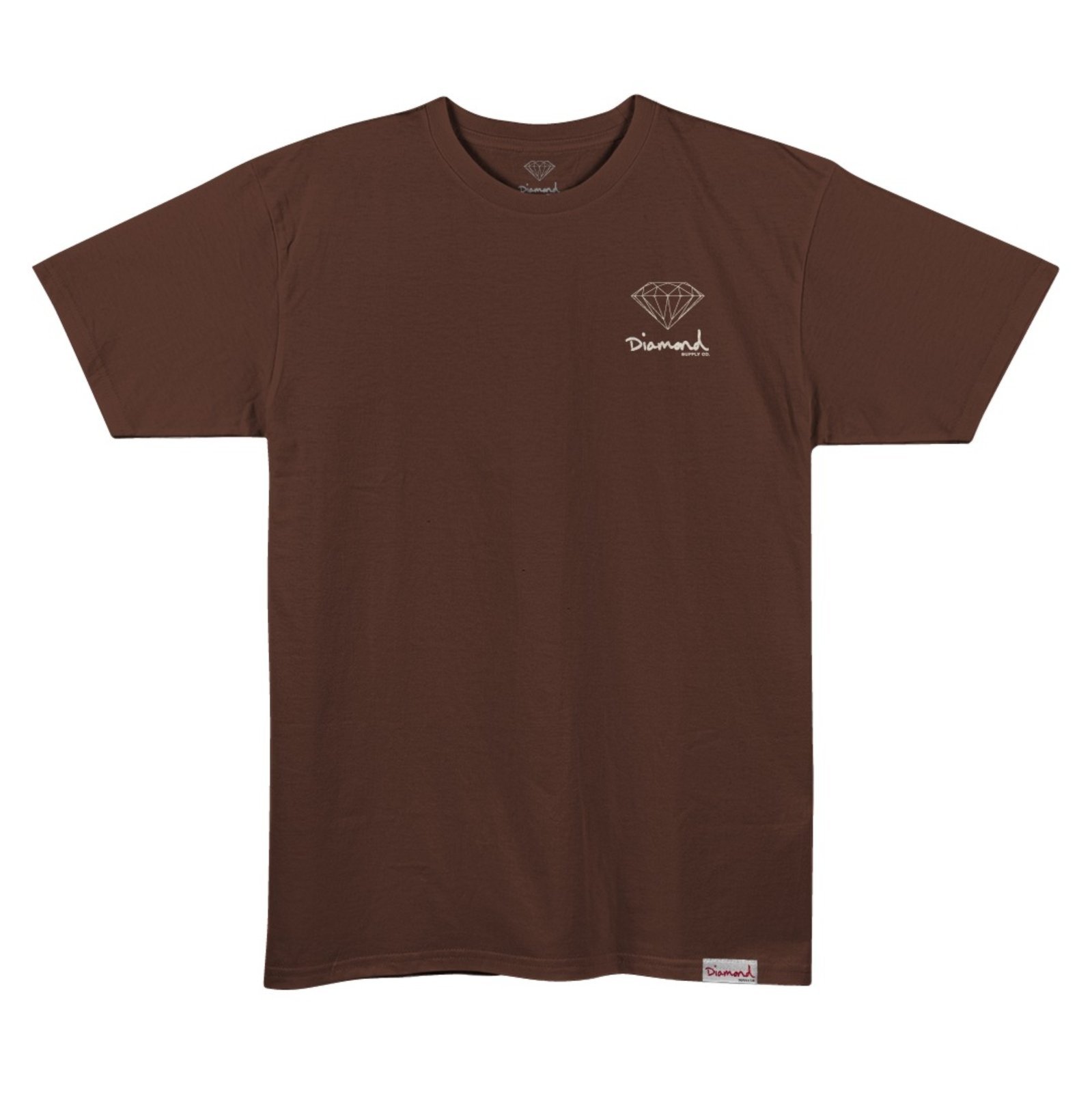 Camiseta Diamond Small Og Sign Tee - V26DIC02 - CHOCOLATE