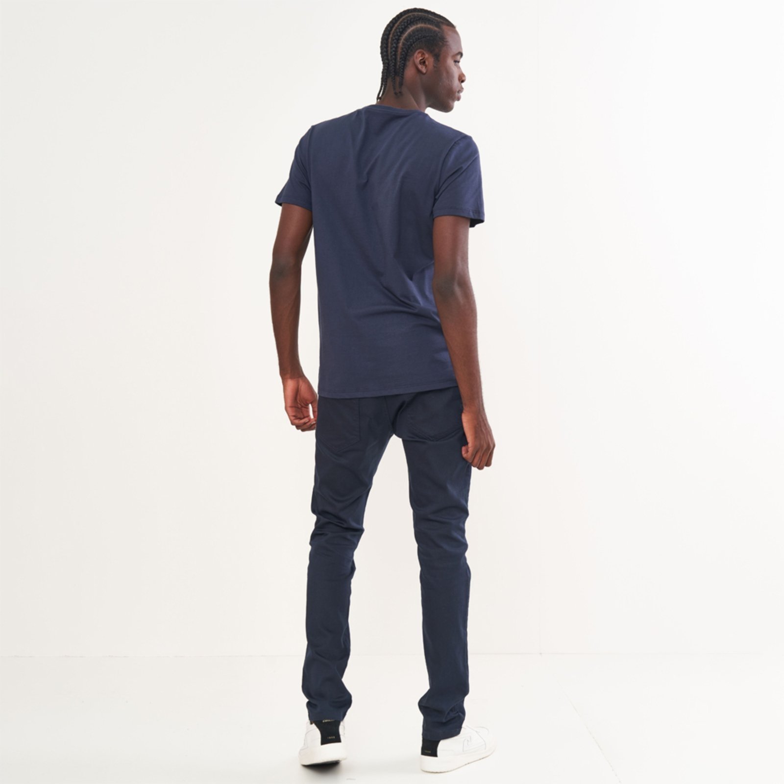 Vista 3 Camiseta Colcci Relevo Pr26 Sideral Masculino azul Colcci azul
