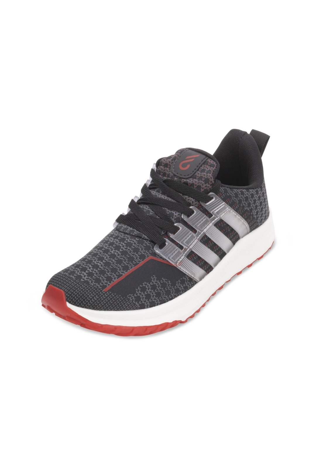 Tênis Running Spark SP24-SK3080 Preto-Vermelho