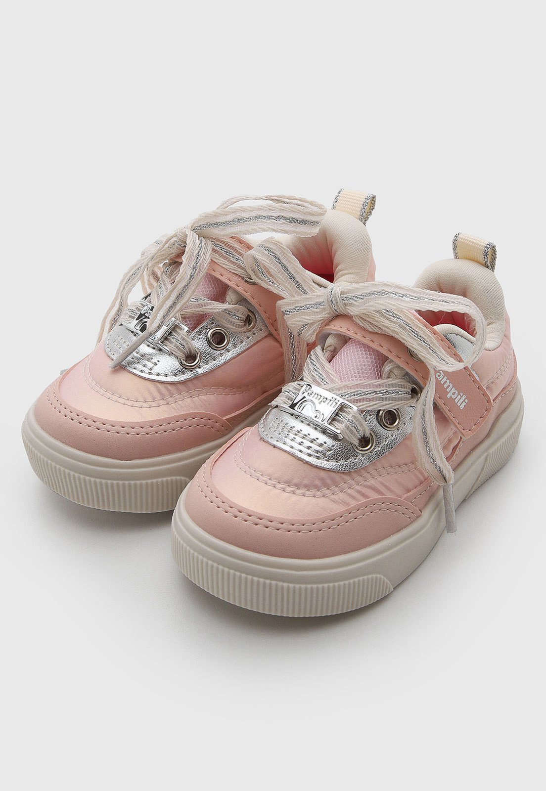 Infantil - Tênis Pampili Cano Baixo Rosa
