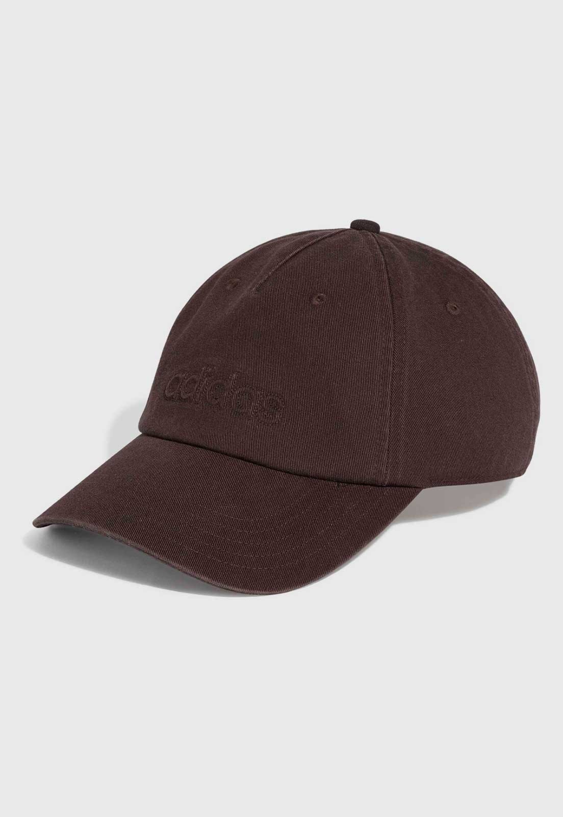 Boné adidas Performance Washed Dad Aba Curva Marrom