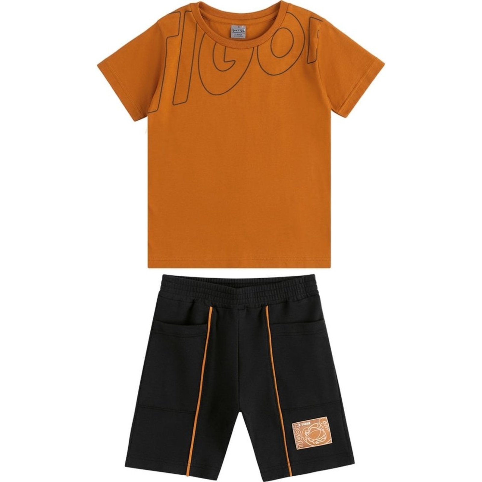 Infantil - Conjunto Curto Menino Tigor T. Tigre