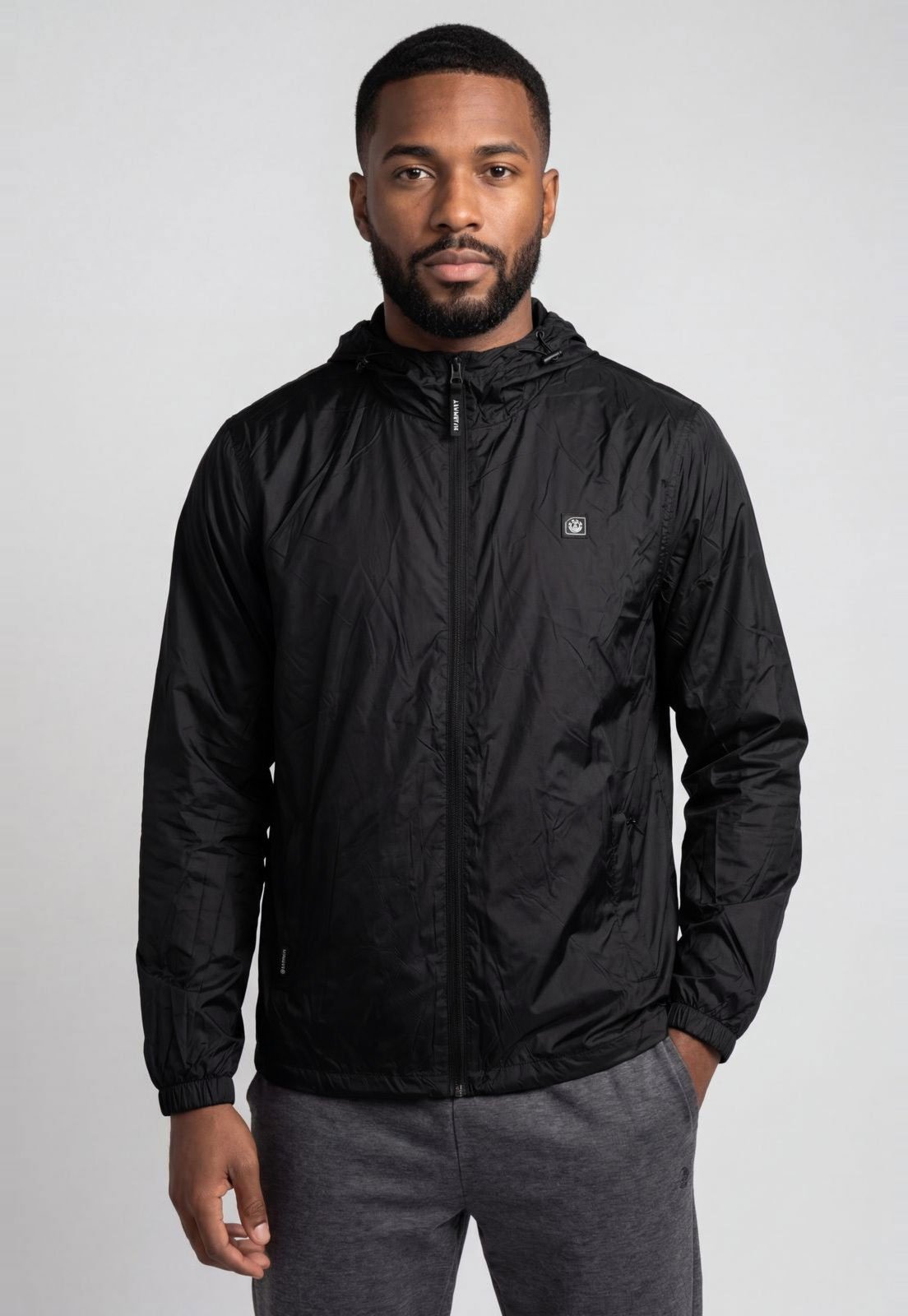 Jaqueta Masculina Element Capuz Preta