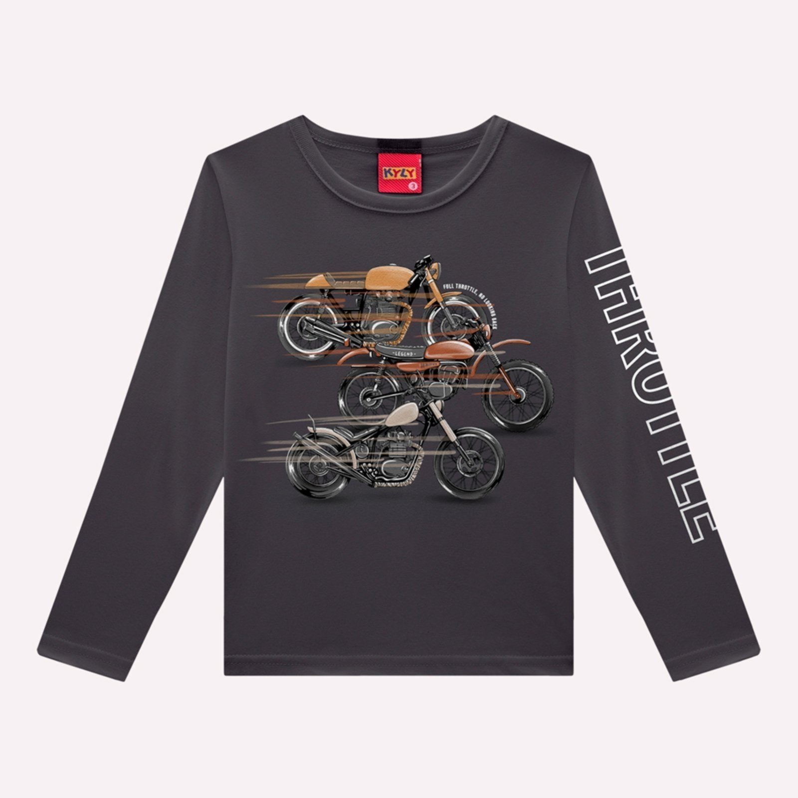 Infantil - Camiseta Menino Motos Kyly