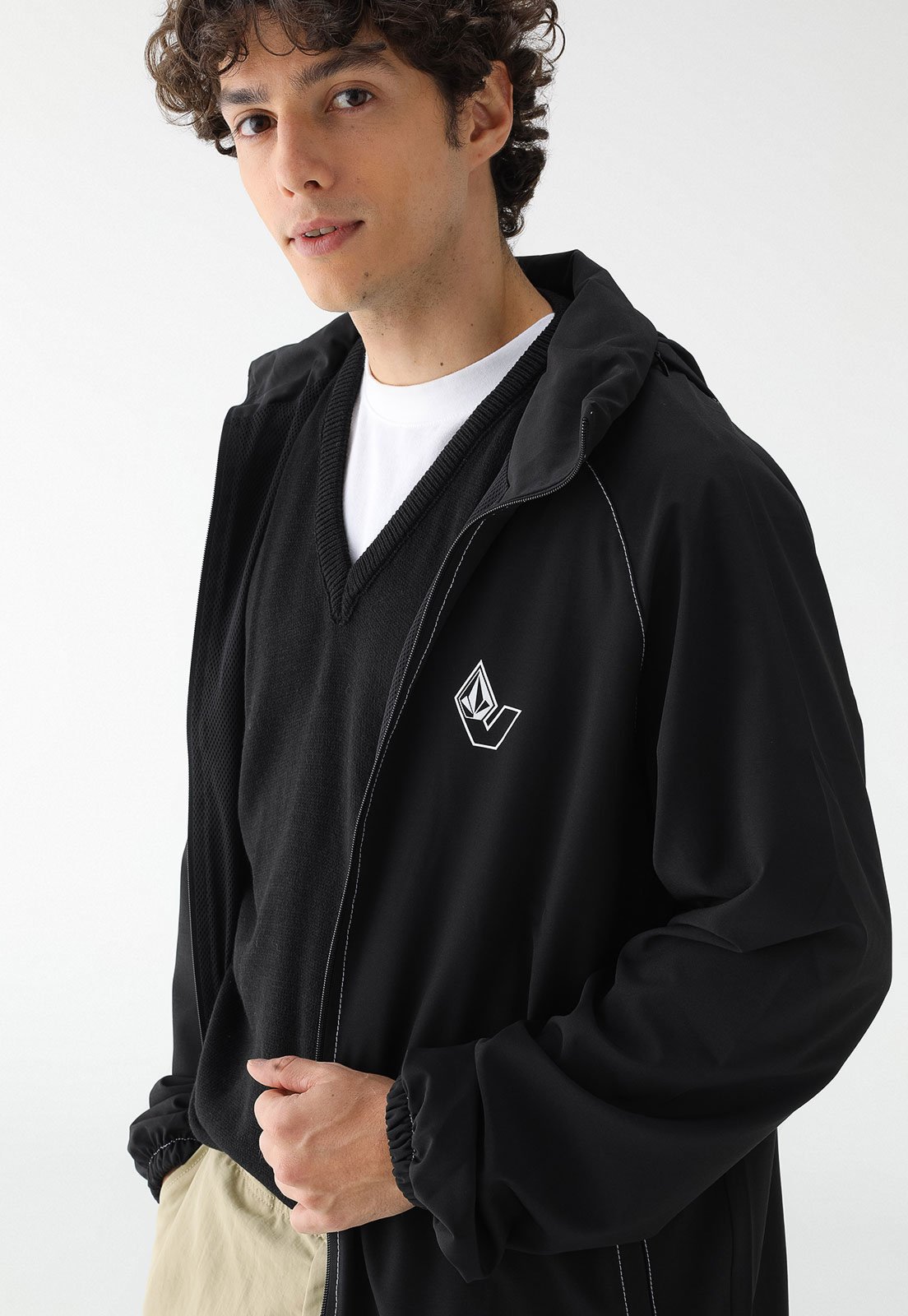 Jaqueta Volcom Time Preta