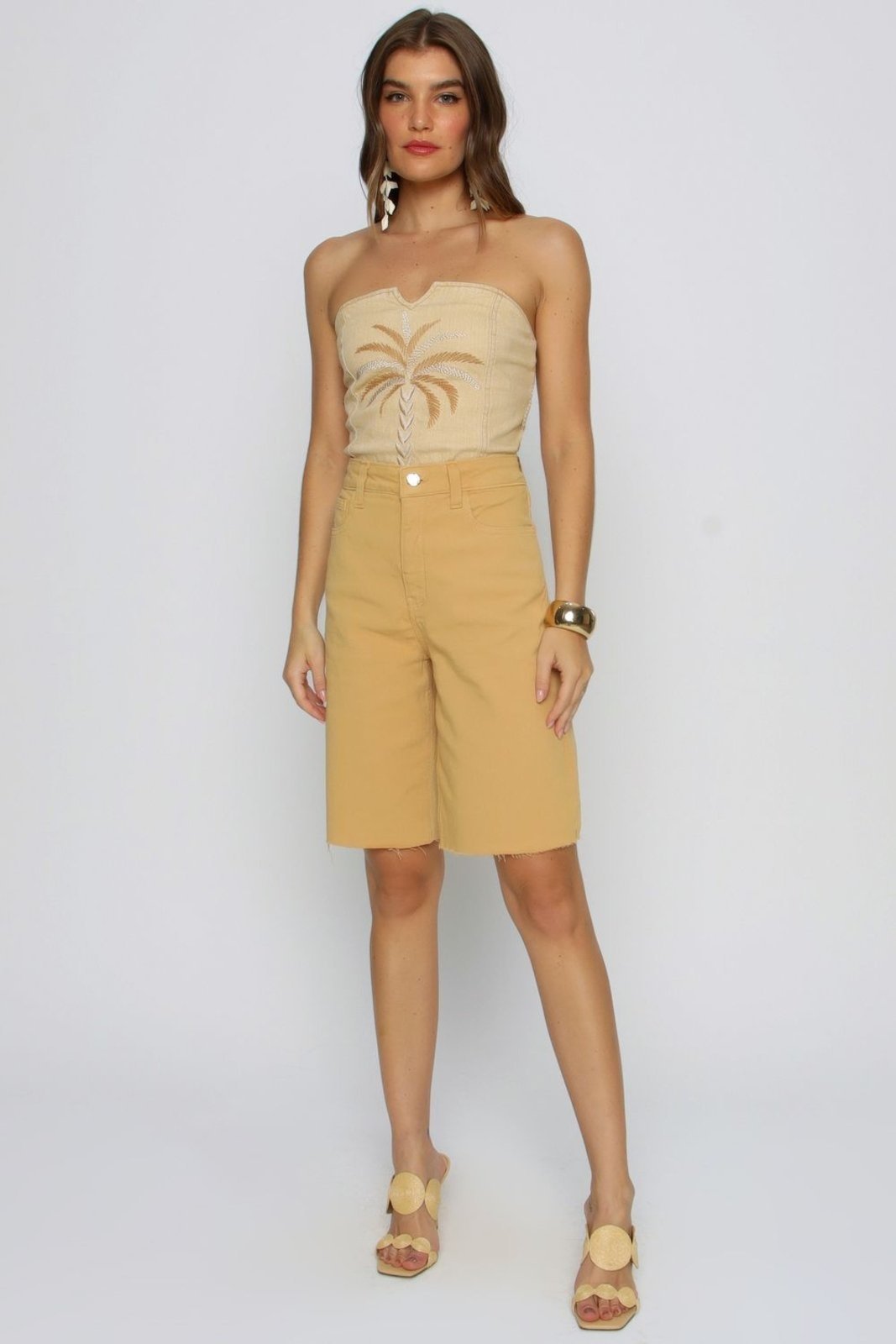 BERMUDA 27 LINHO CHIC NEW CLAY Gatabakana