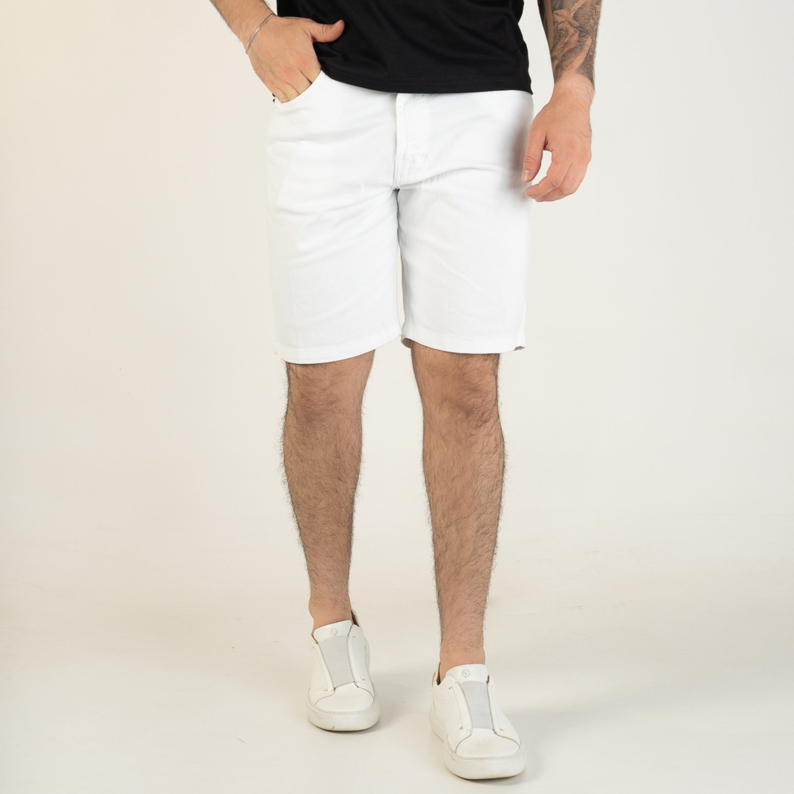 Bermuda Ellus 5 Pockets Branca