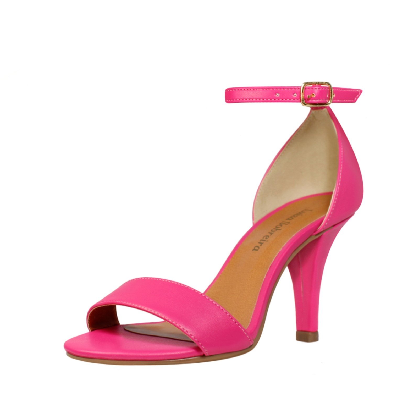 Sandália Salto Alto Fino Luiza Sobreira Pink Mod. 2170