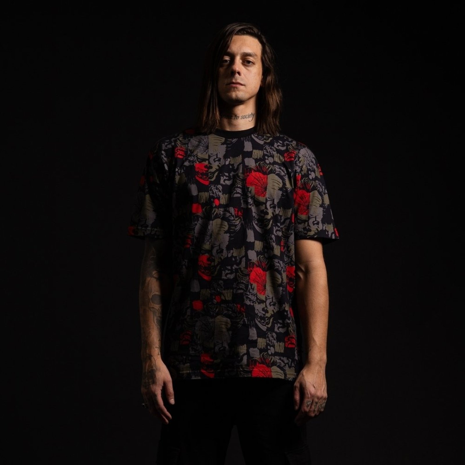 T-Shirt Especial Full Print It Preto